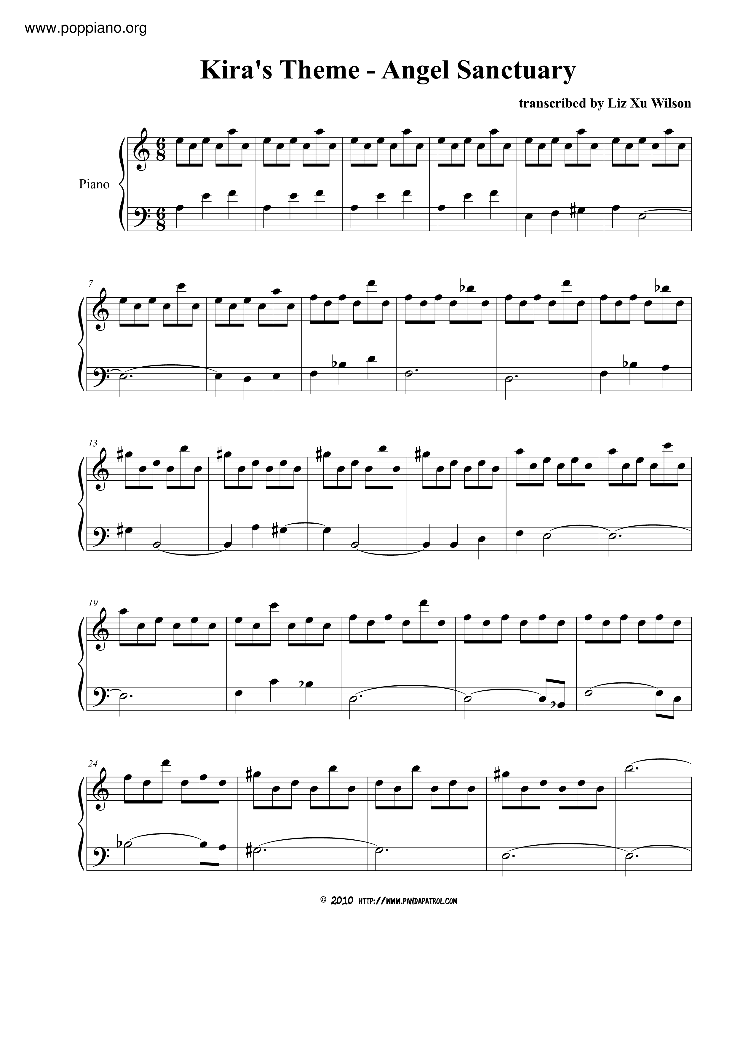 Kira's Theme Score
