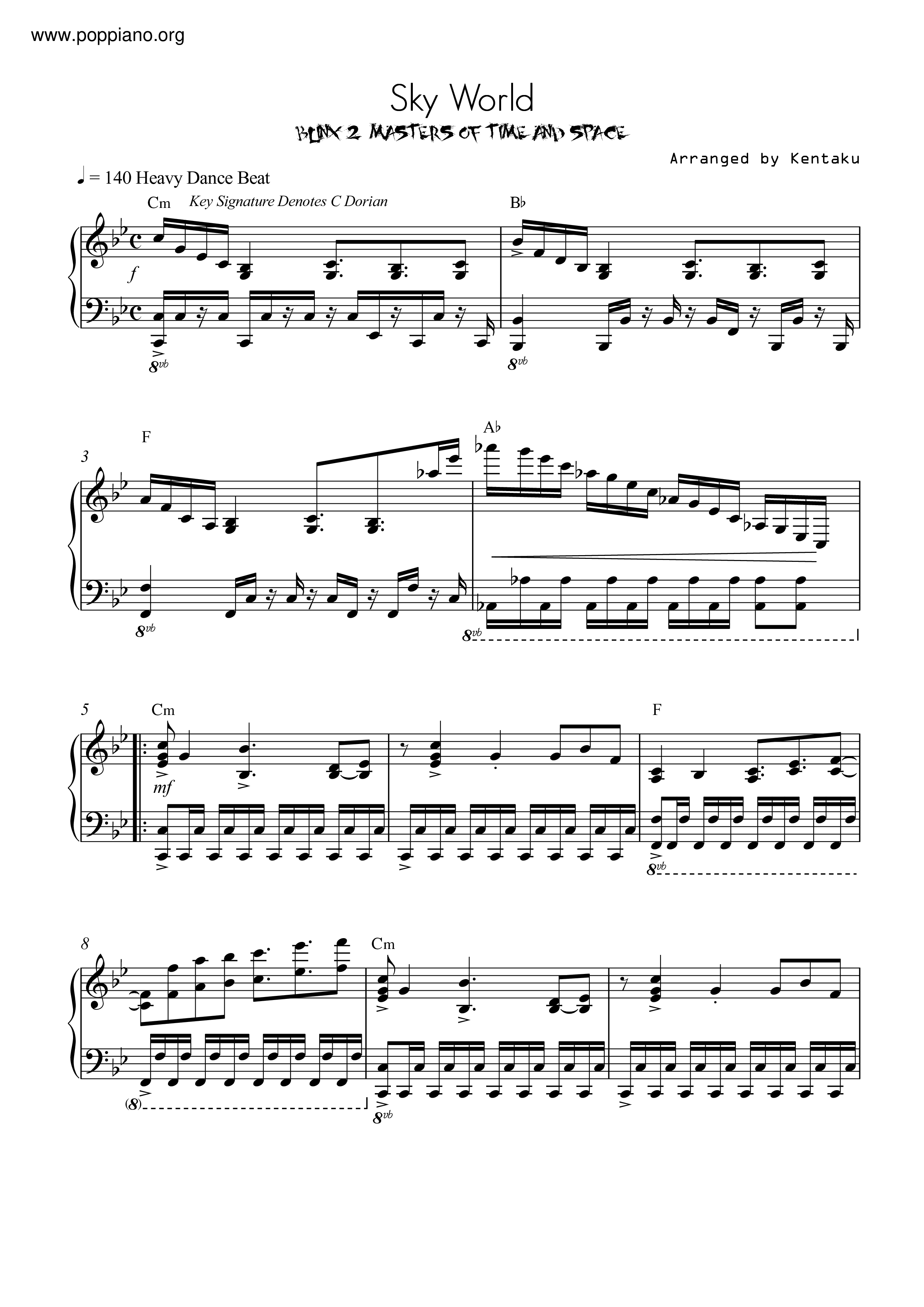 Flying Castle Theme Score