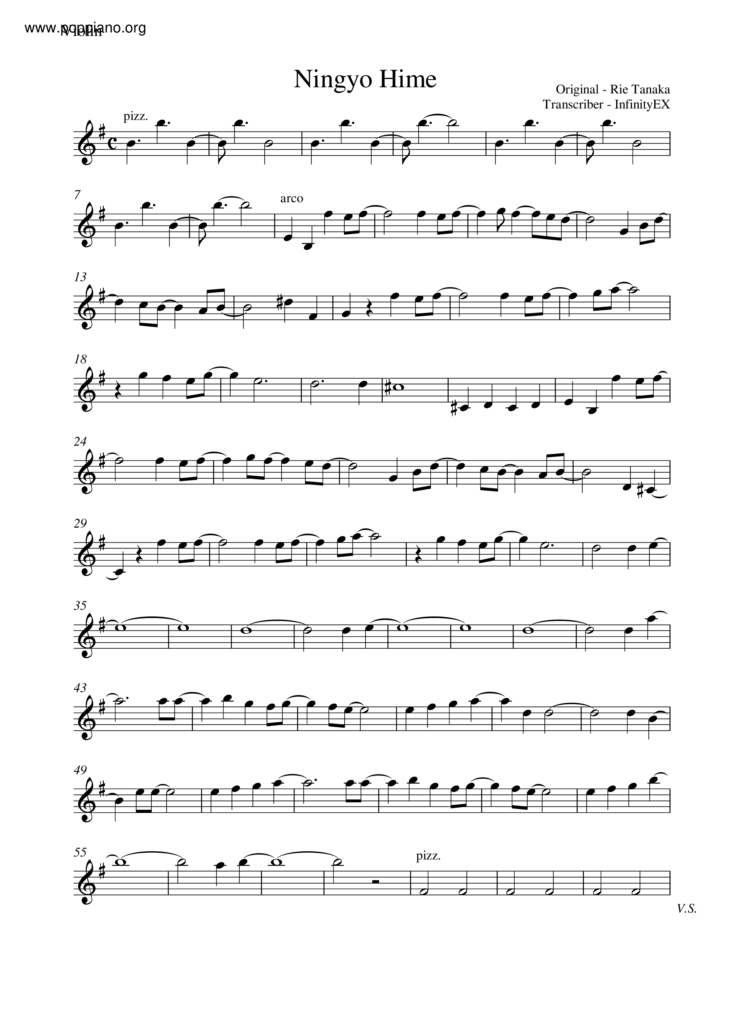 Ningyo Hime Score
