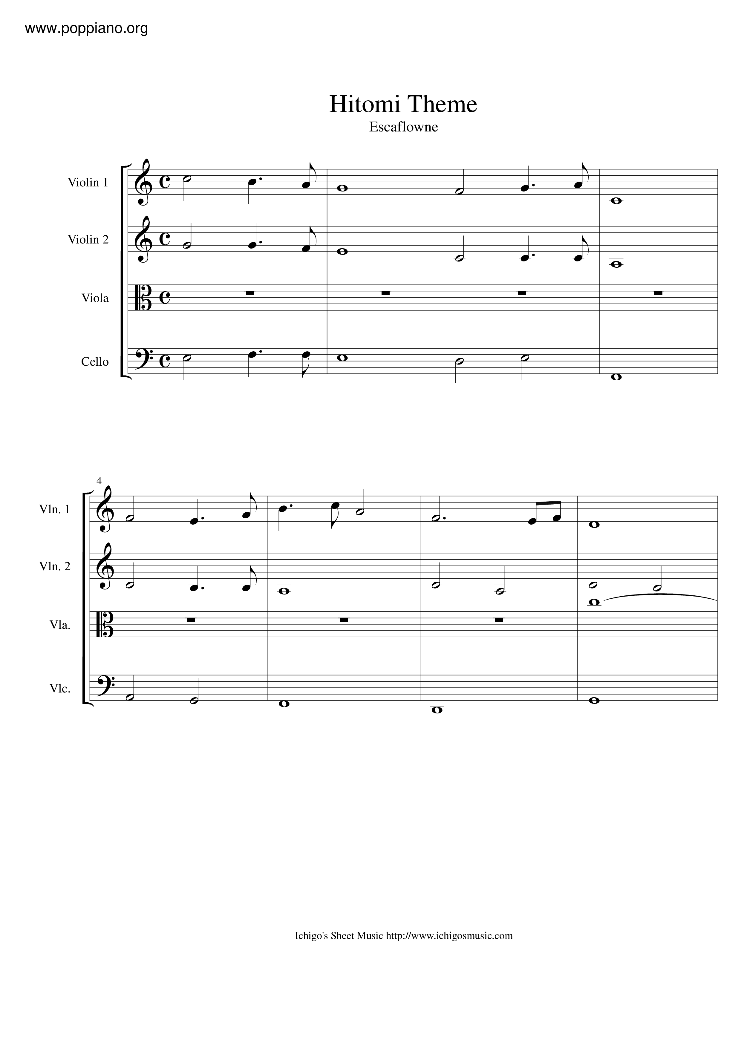 Hitomi Theme Score