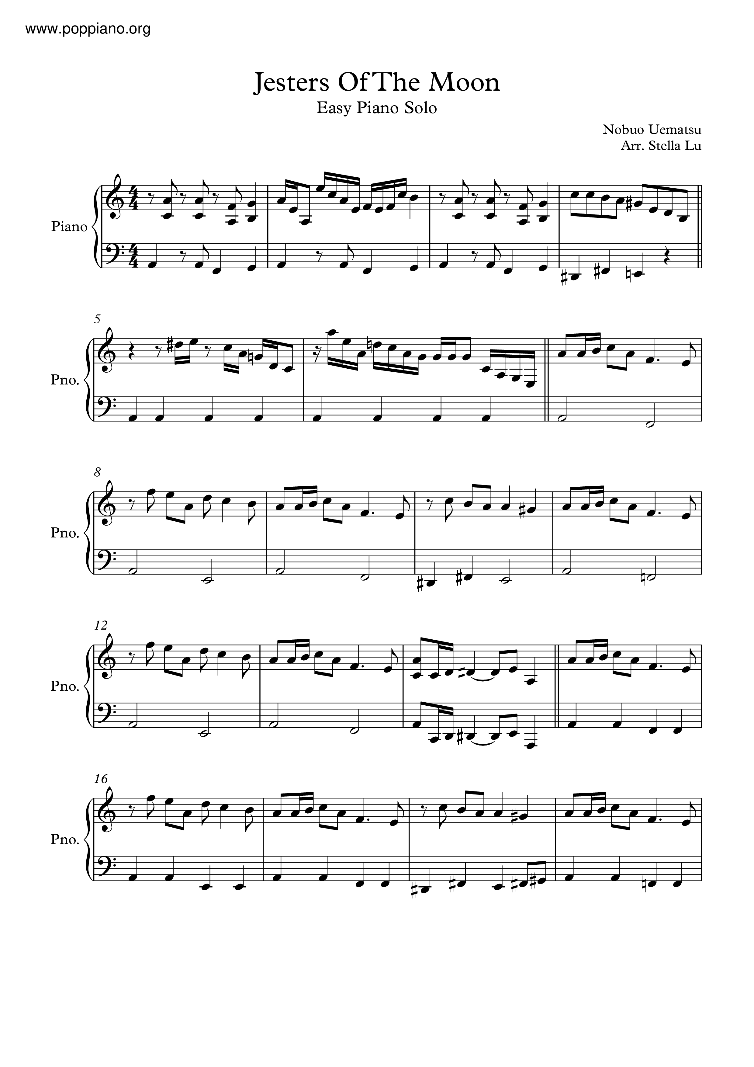 ファイナルファンタジー12　ピアノ楽譜(楽しいバイエル併用)
