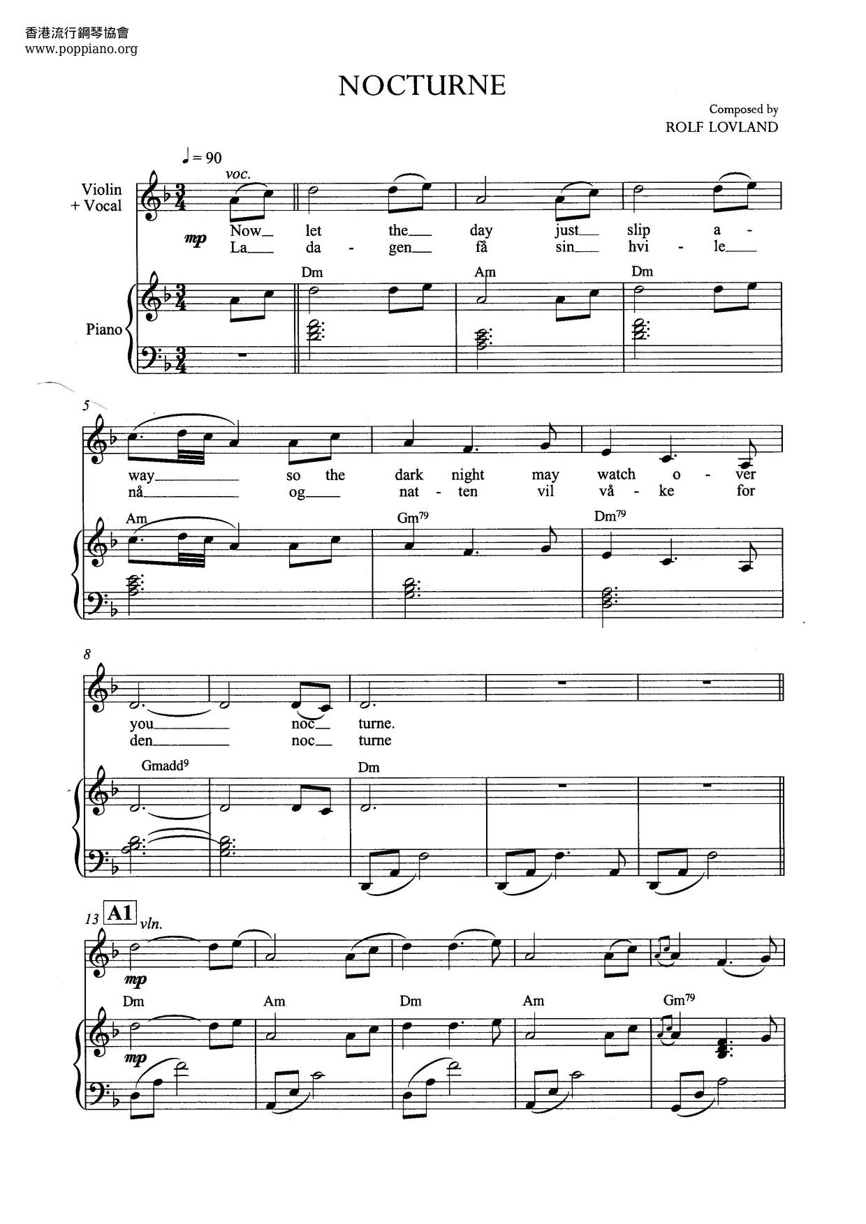 Nocturne Score