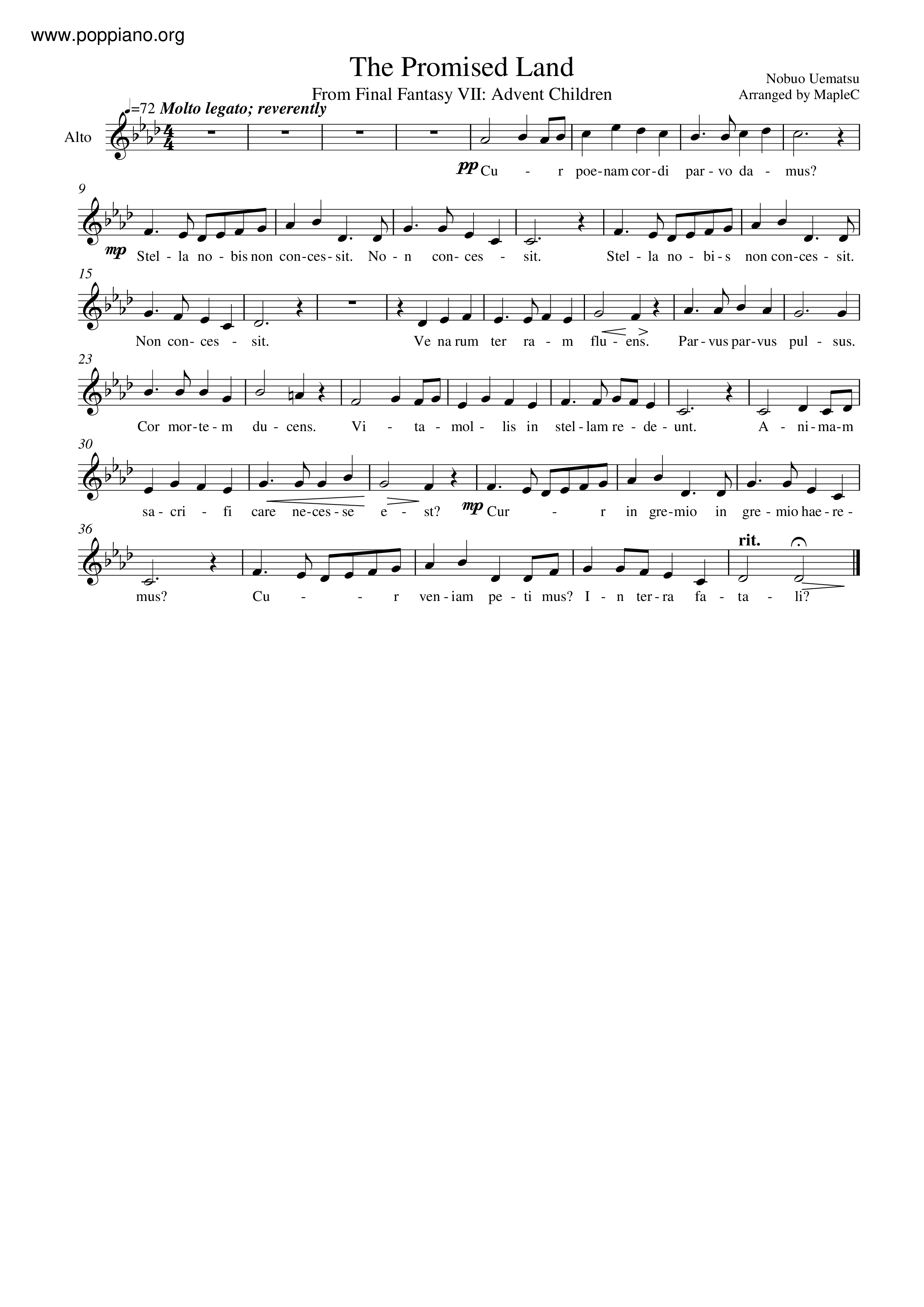 The Promised Land Score