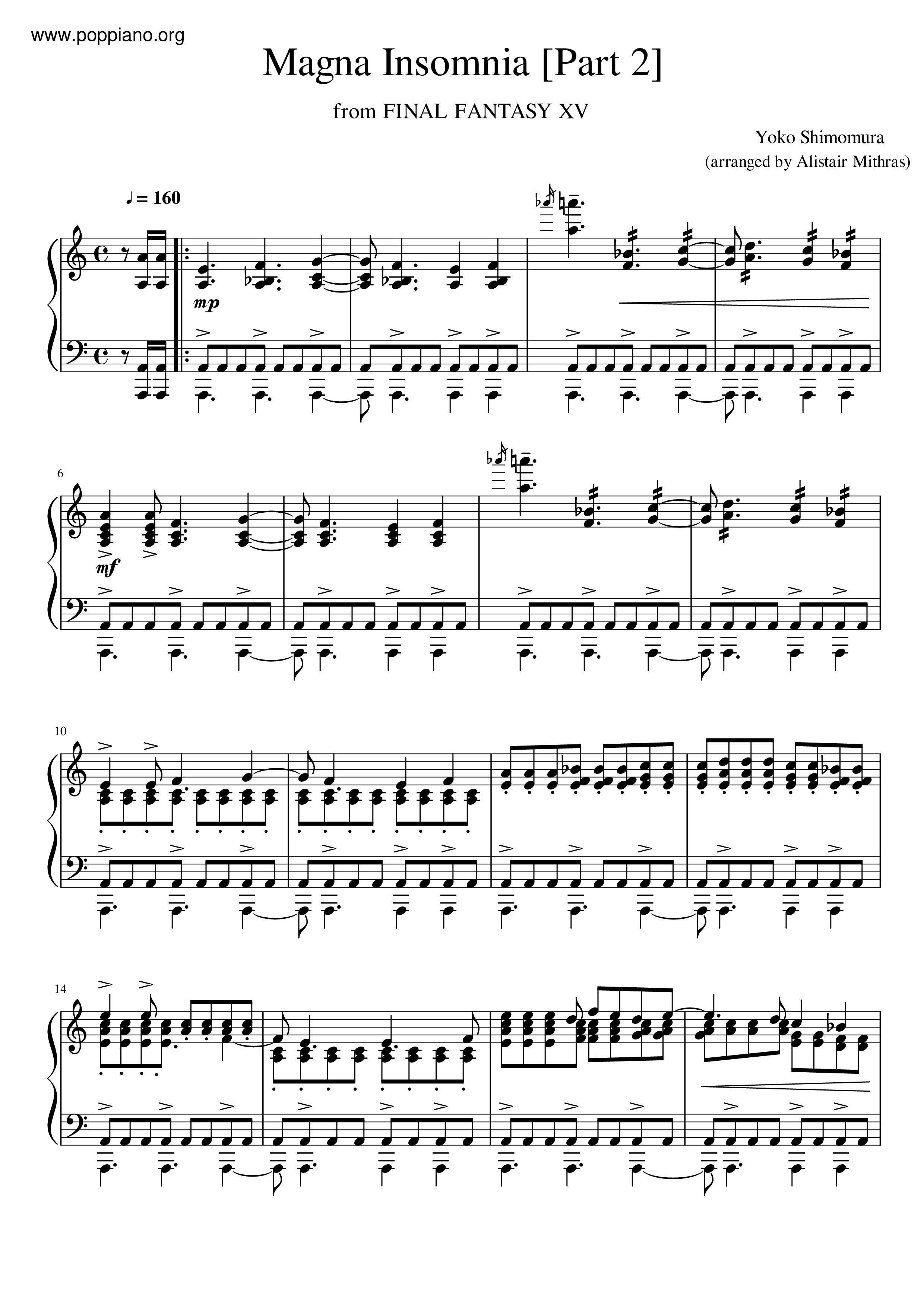 Magna Insomnia [Part 2] Score