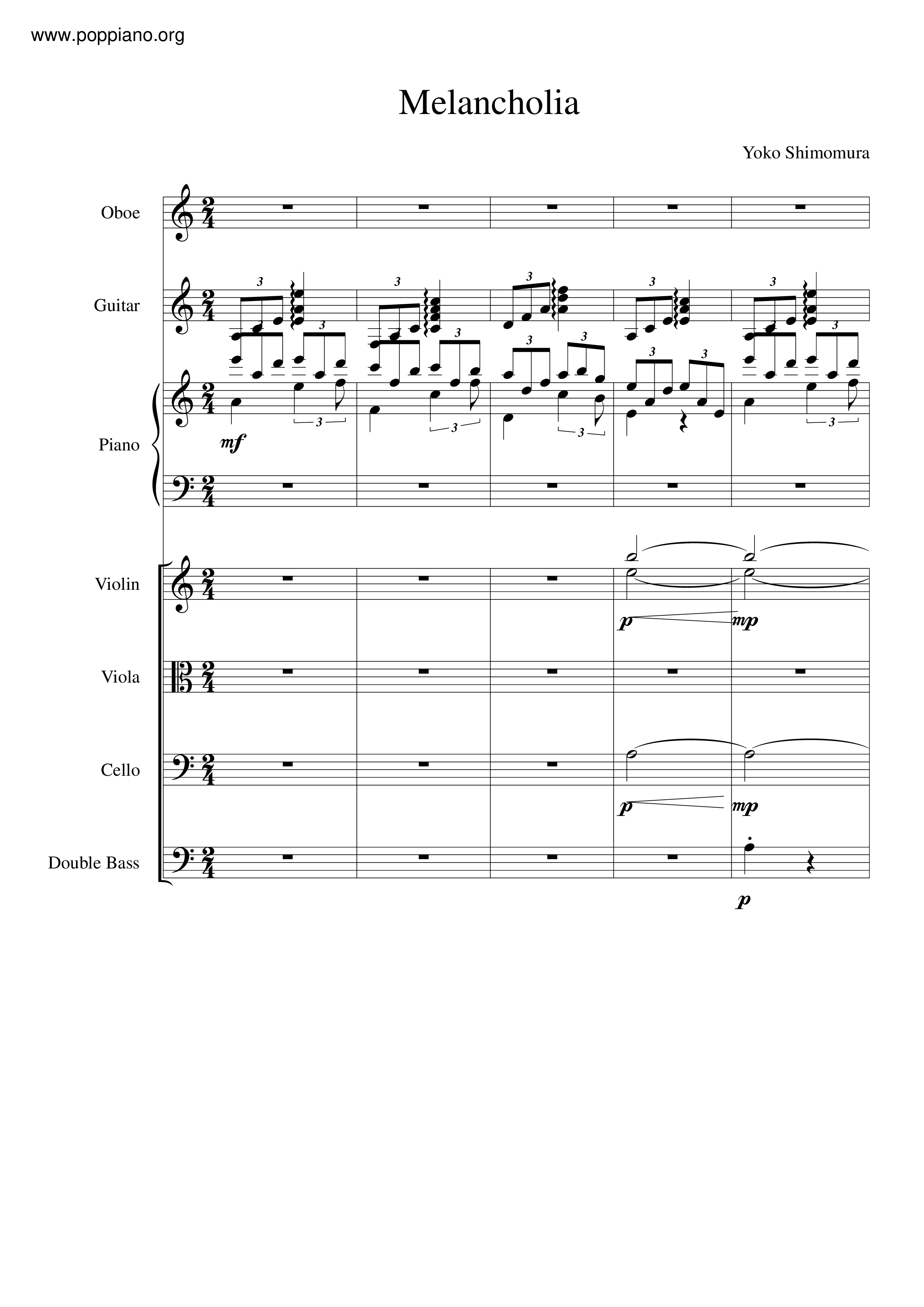 Melancholia Score