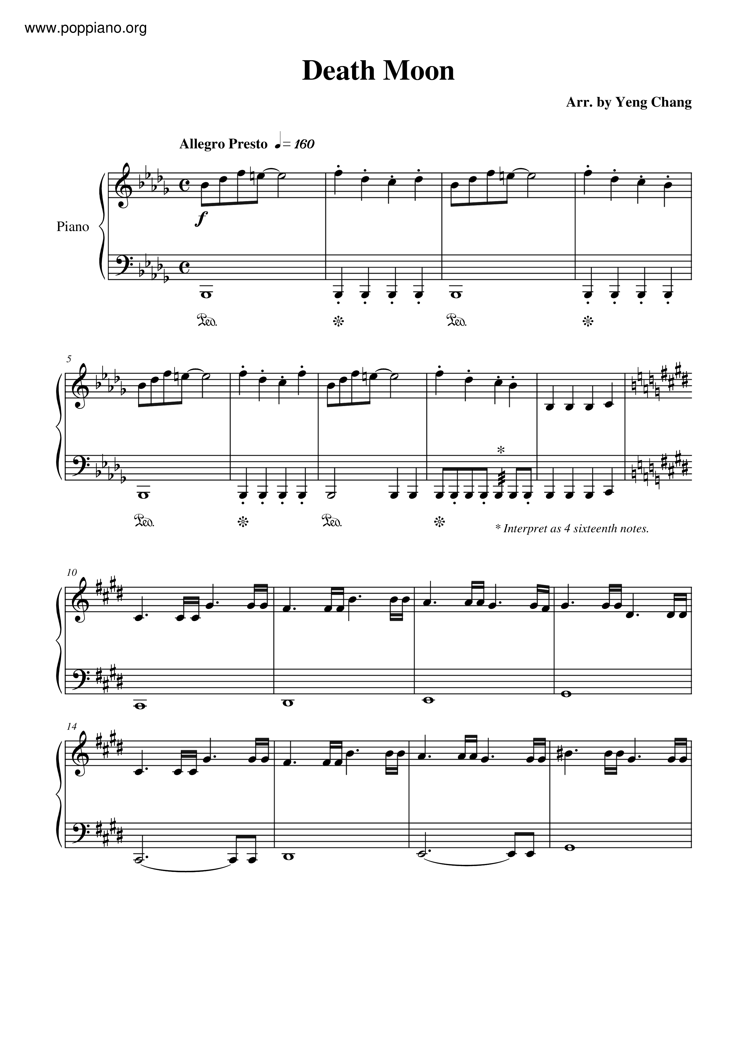 Death Moon Score