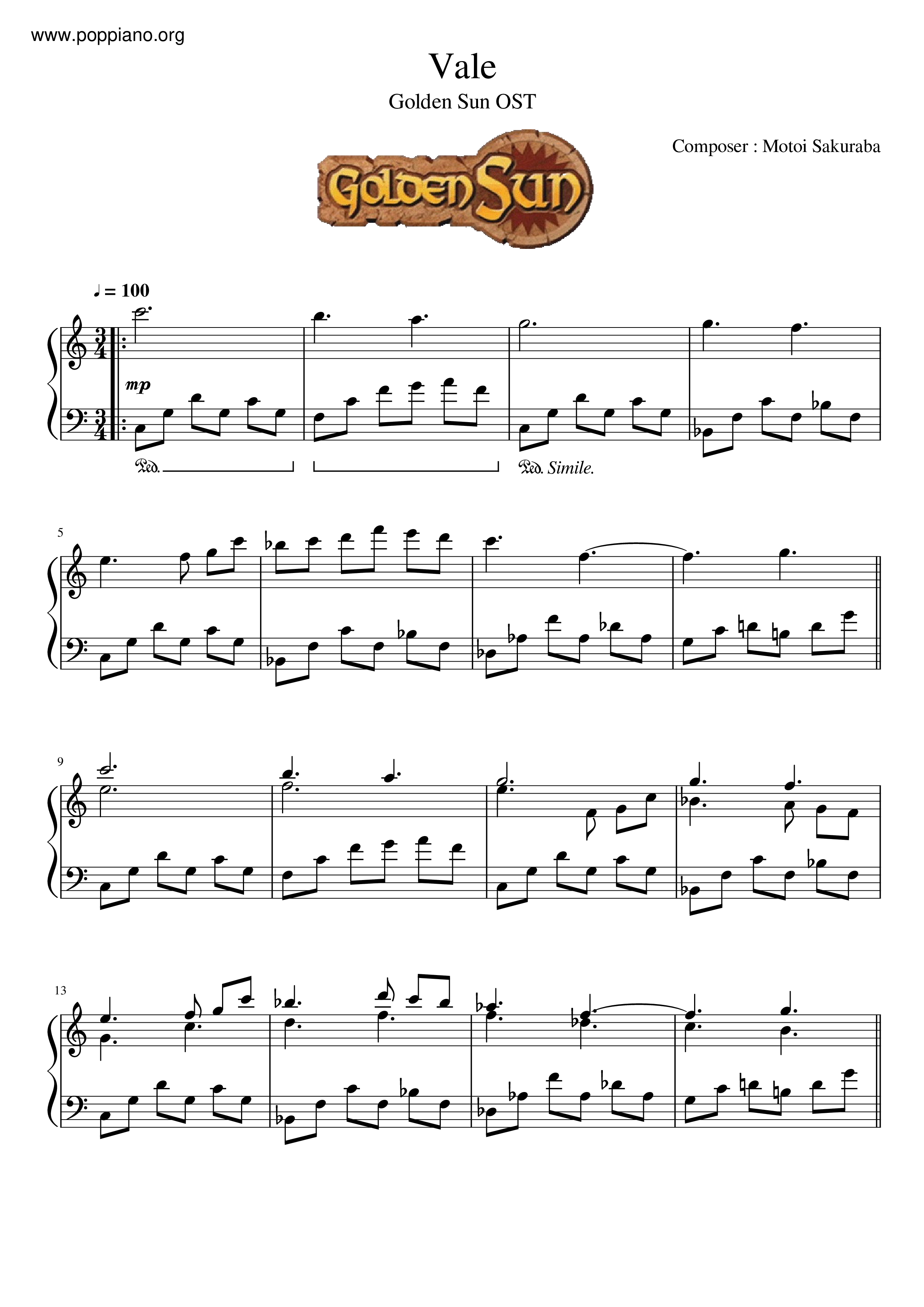 Vale Score
