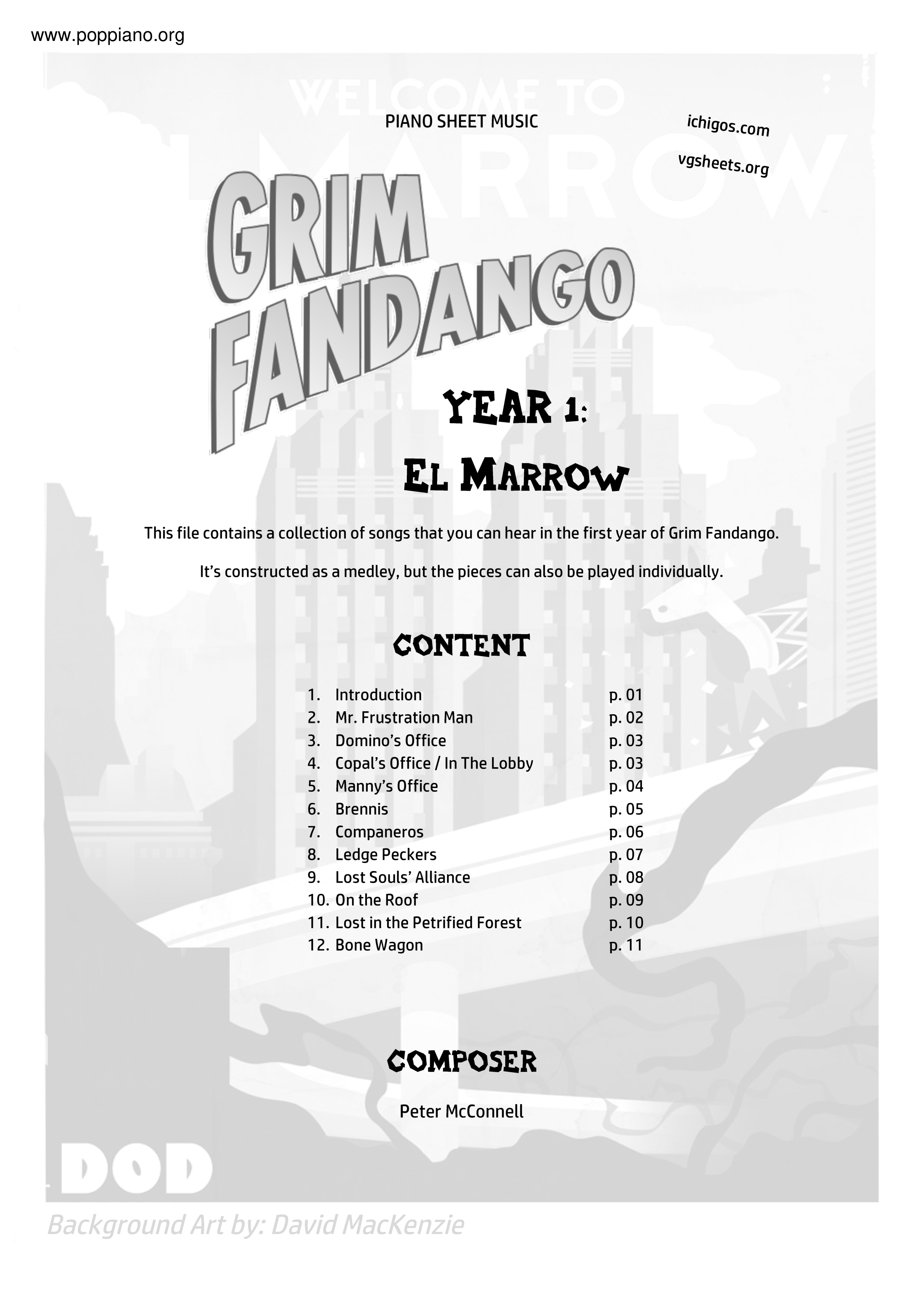 Year 1: El Marrow琴谱