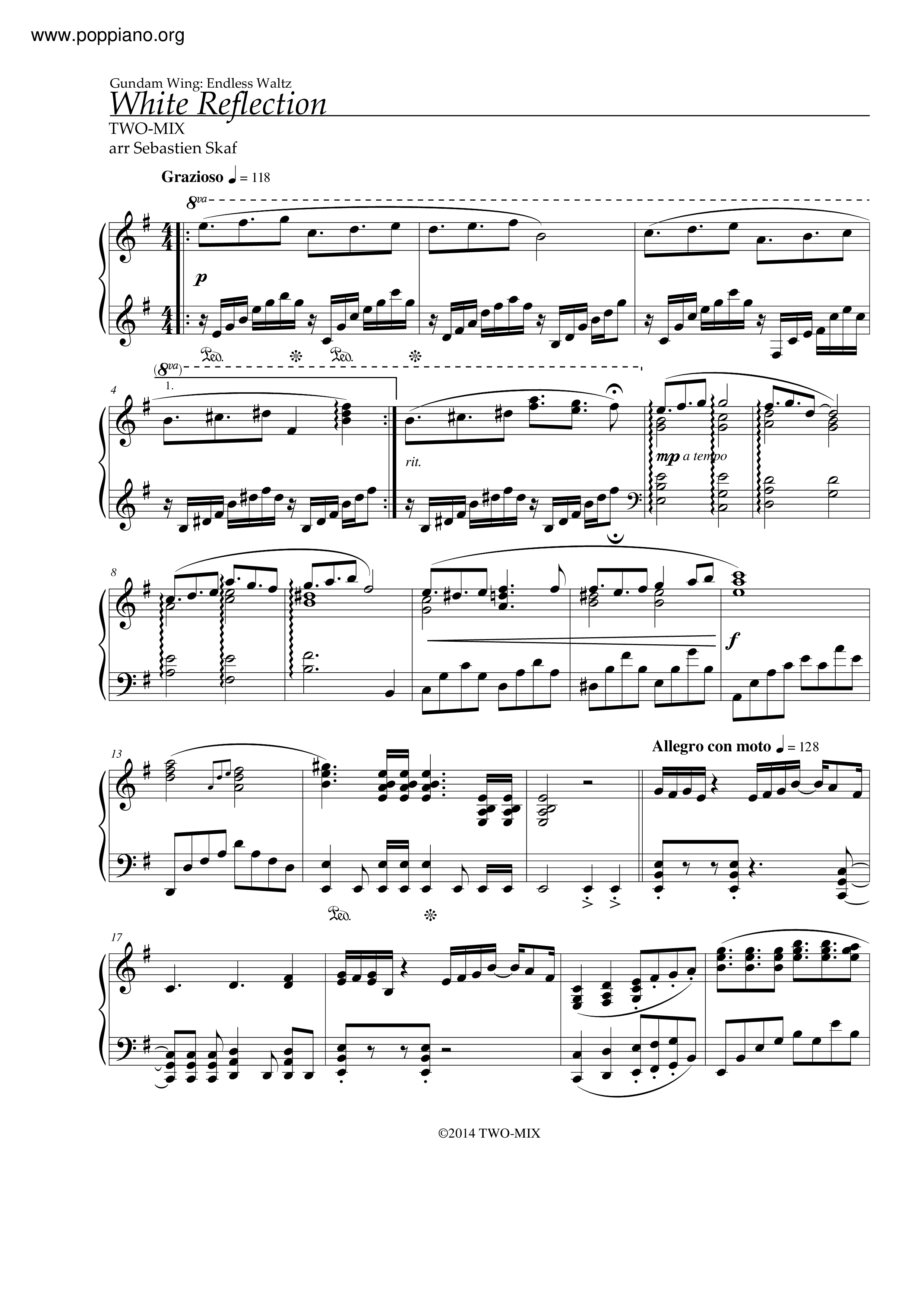 White Reflection Score