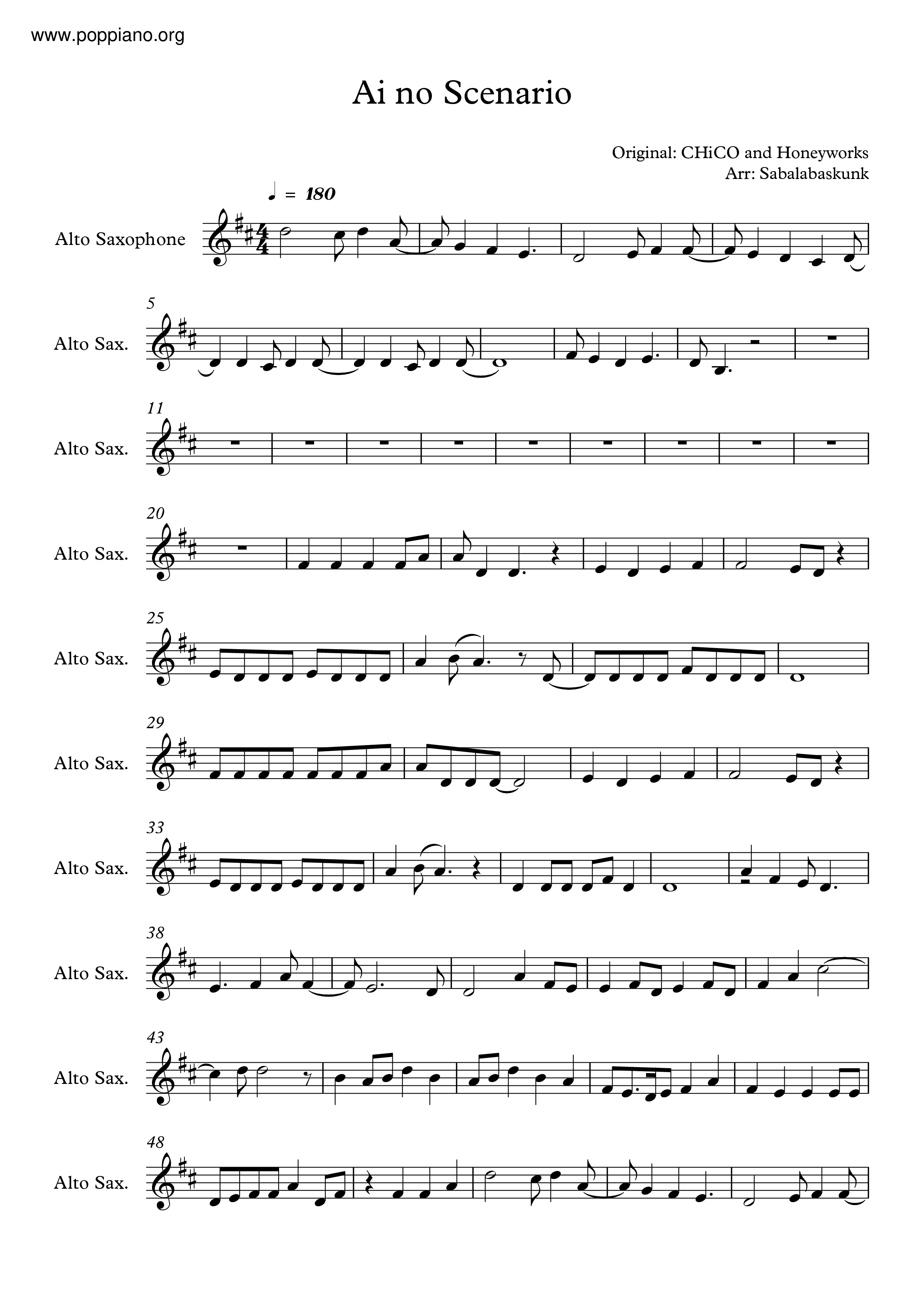 Ai No Scenario Score