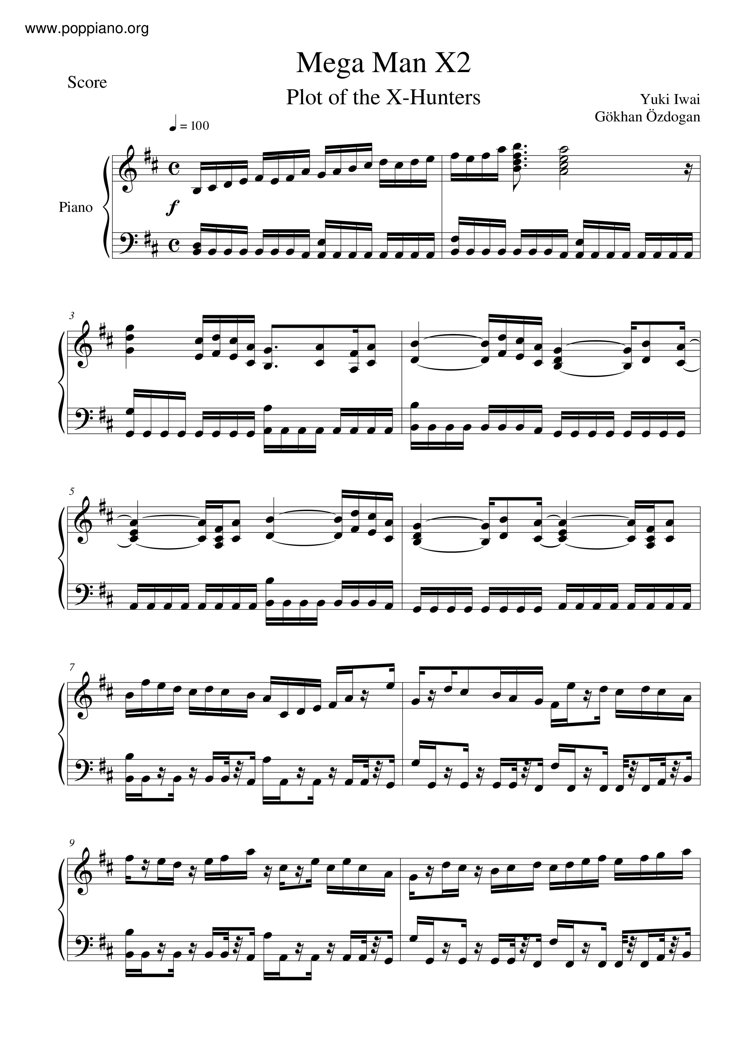 Plot Of The X-Hunters Score