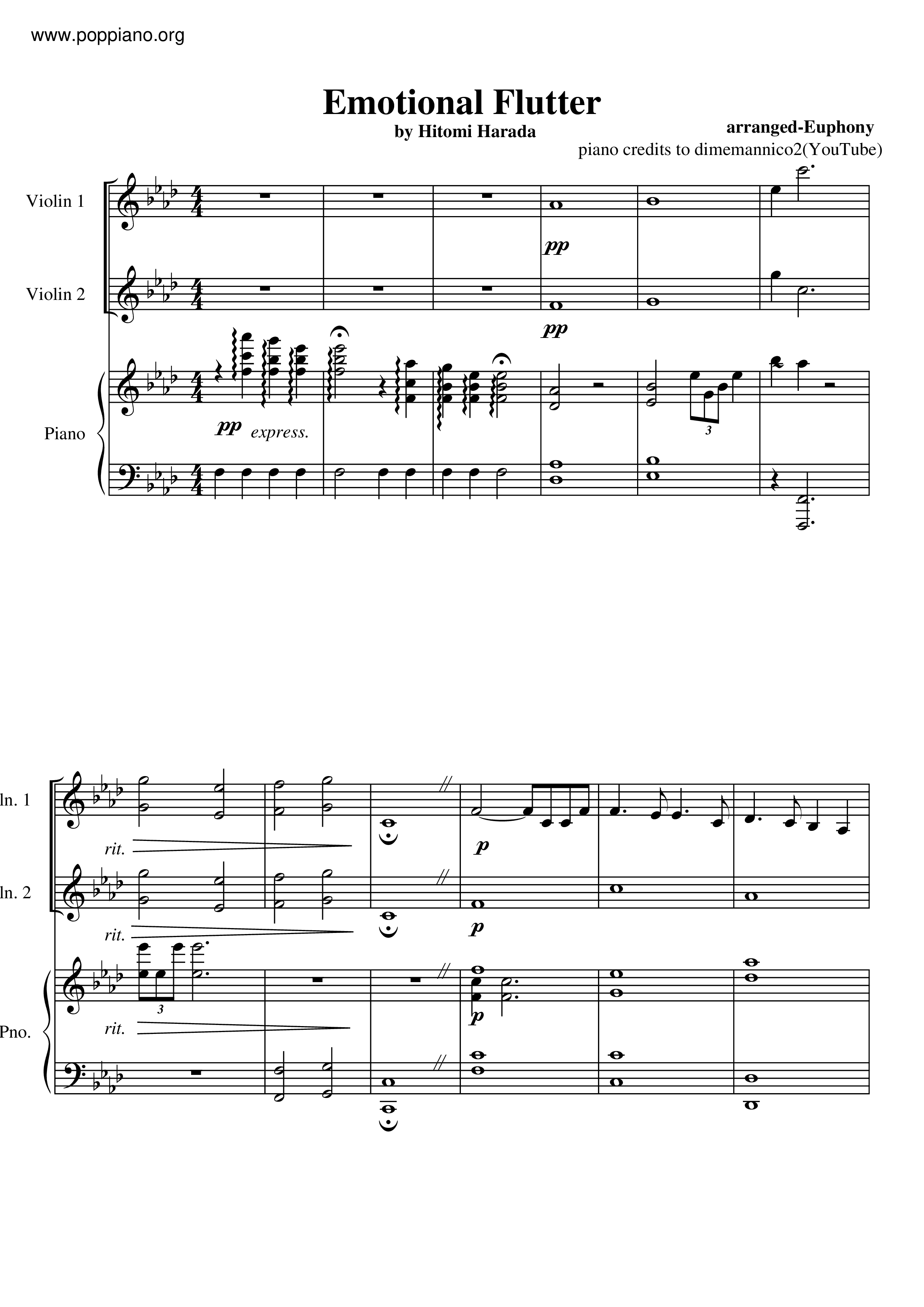 Emotional Flutter Score