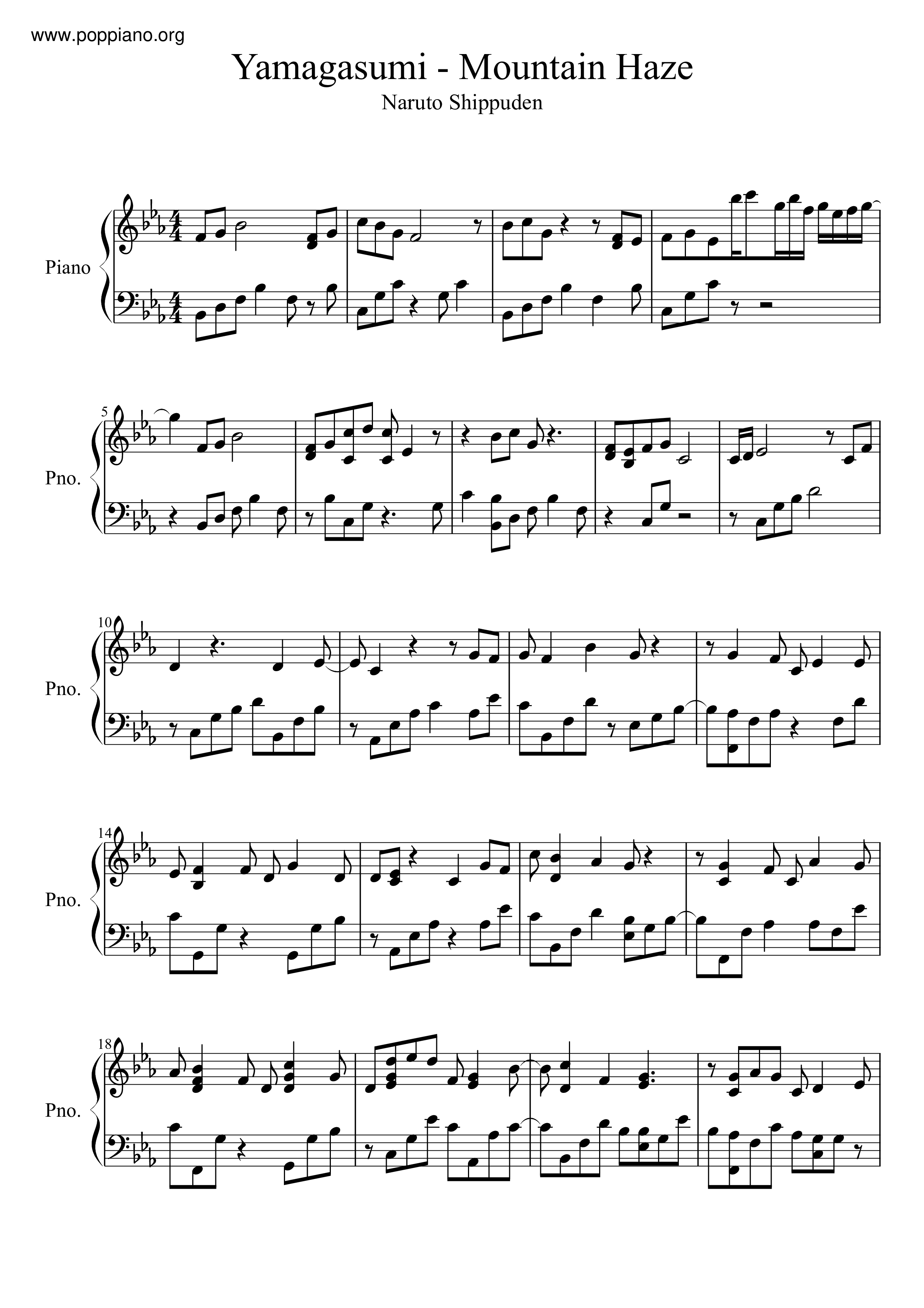 Yamagasumi Score