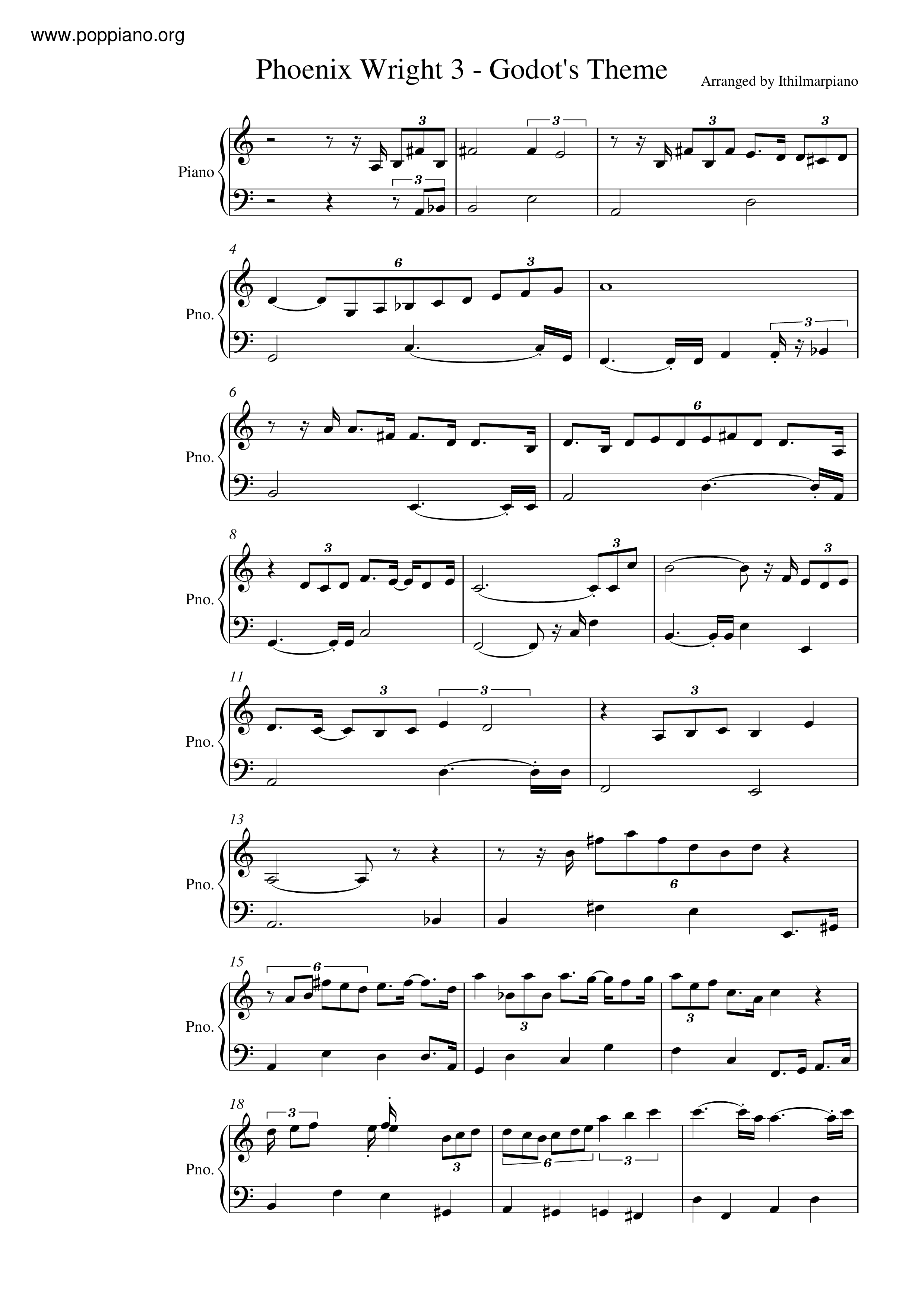 The Fragrance Of Dark Coffee - Godots Theme Score
