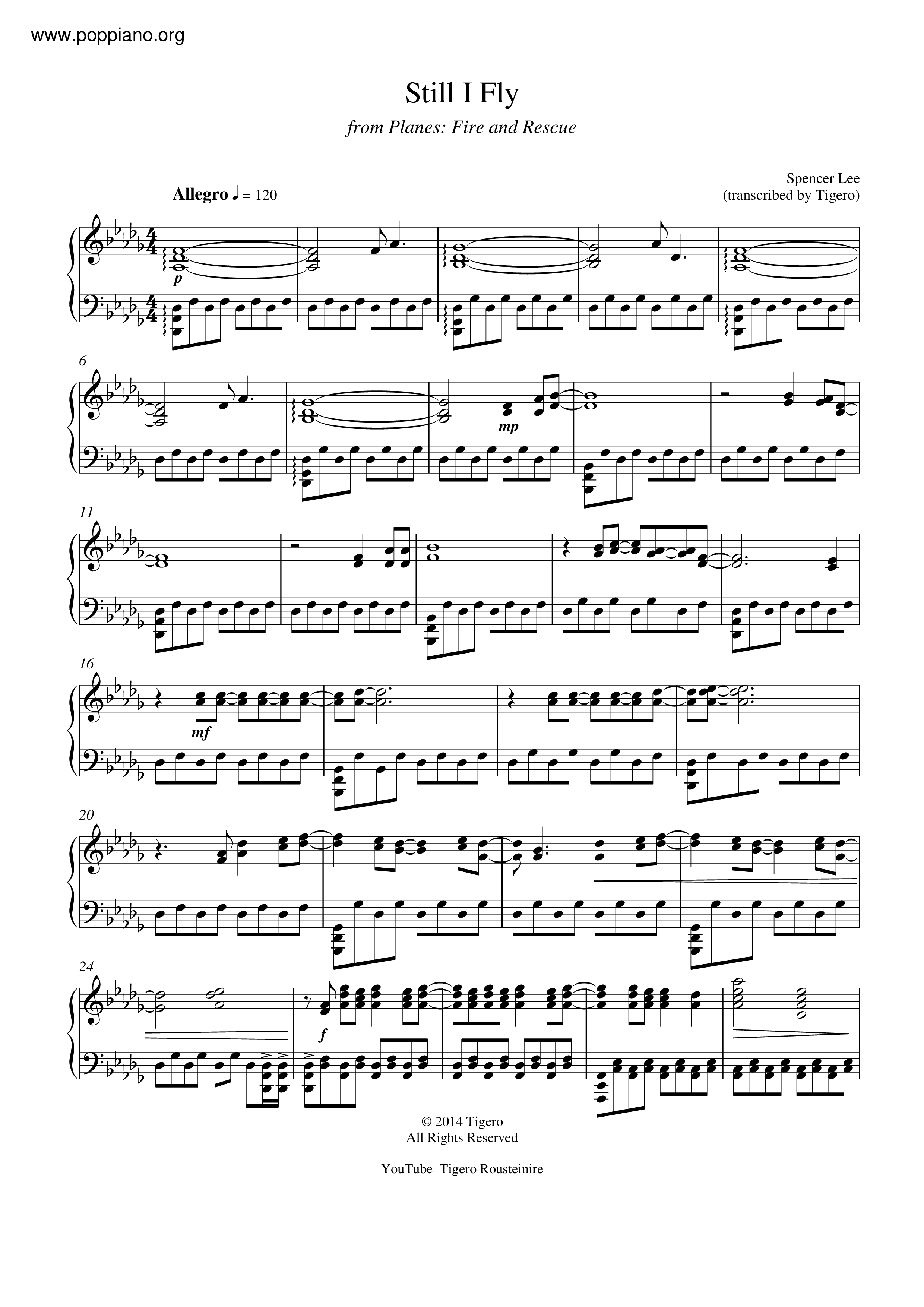 Still I Fly Score