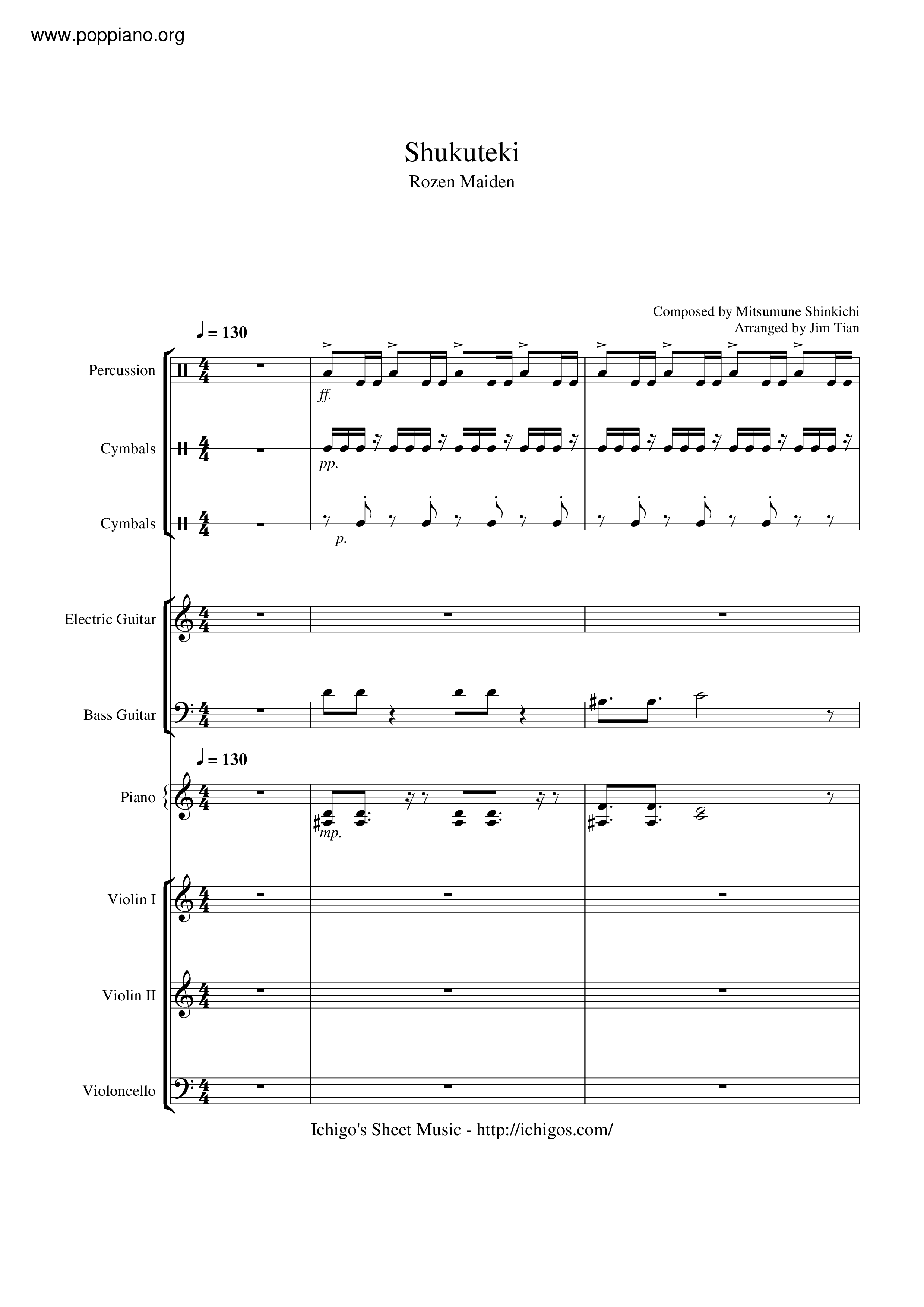 Shukuteki Score