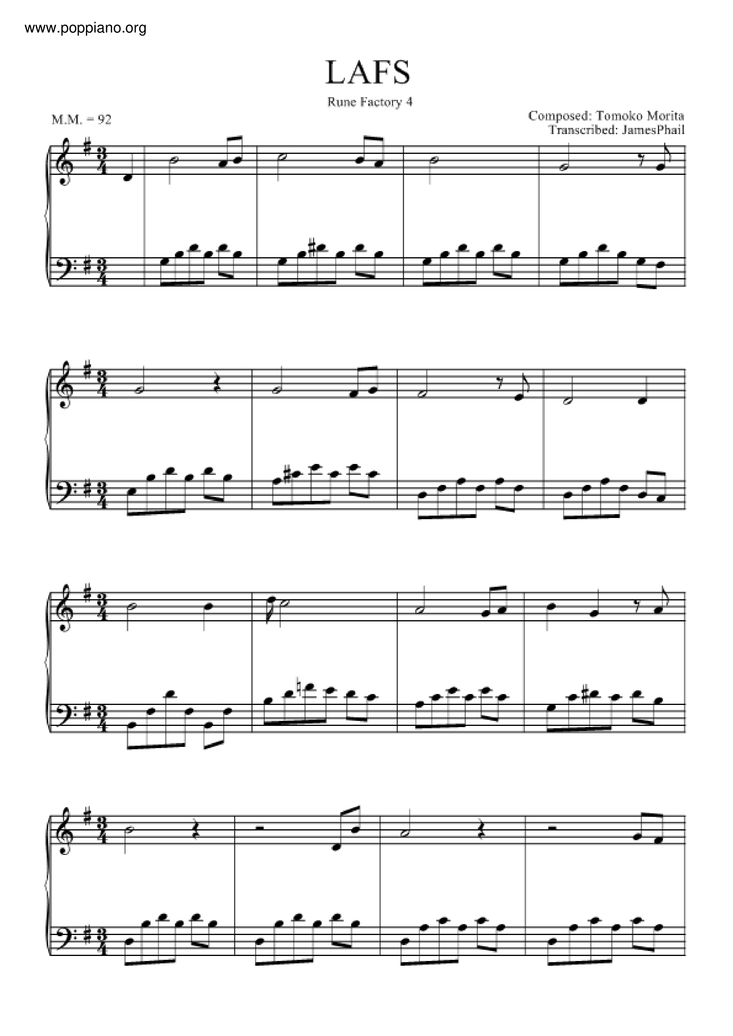 Lafs Score