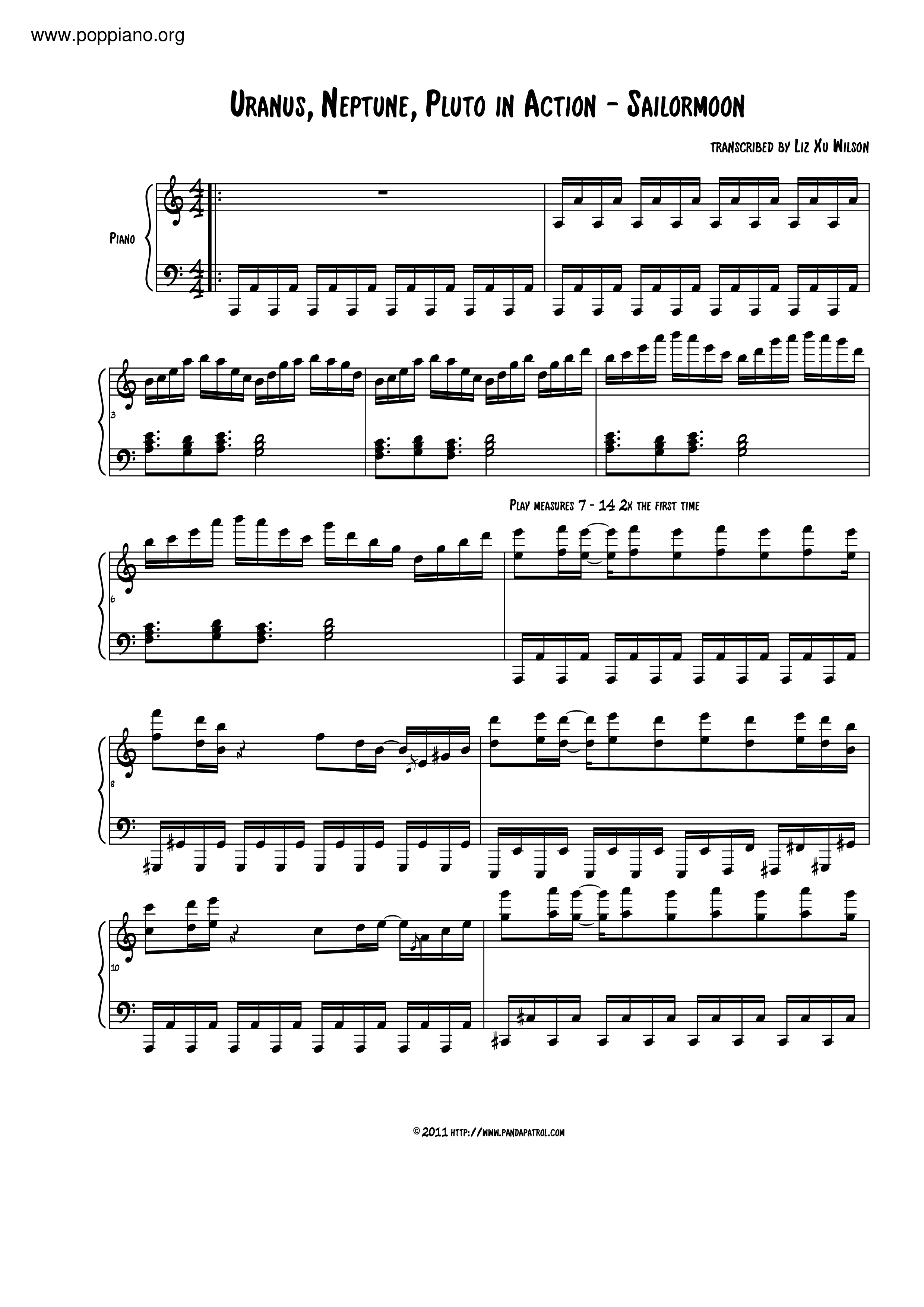 Uranus, Neptune And Pluto's Action Theme Score