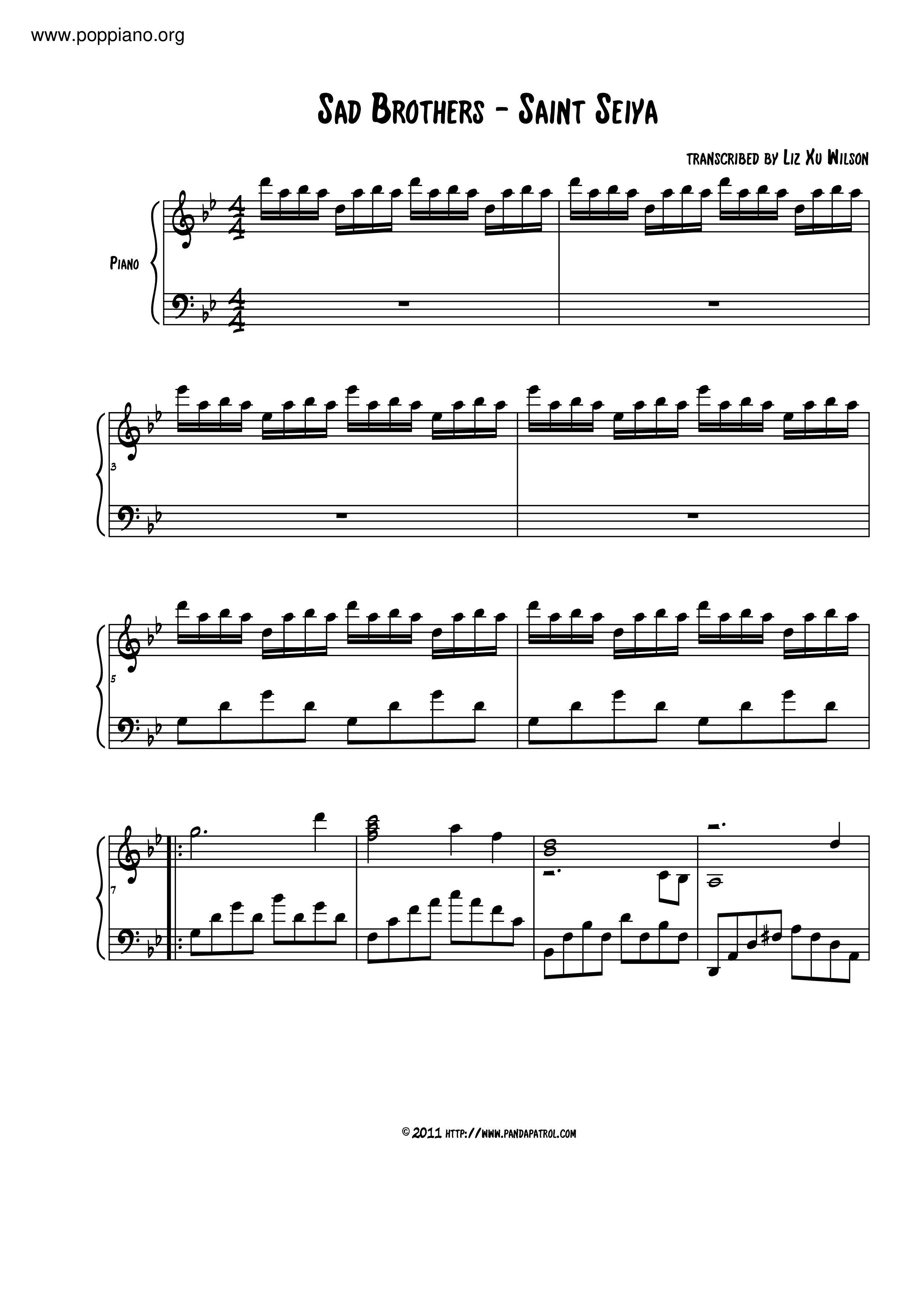 Sad Brothers Score