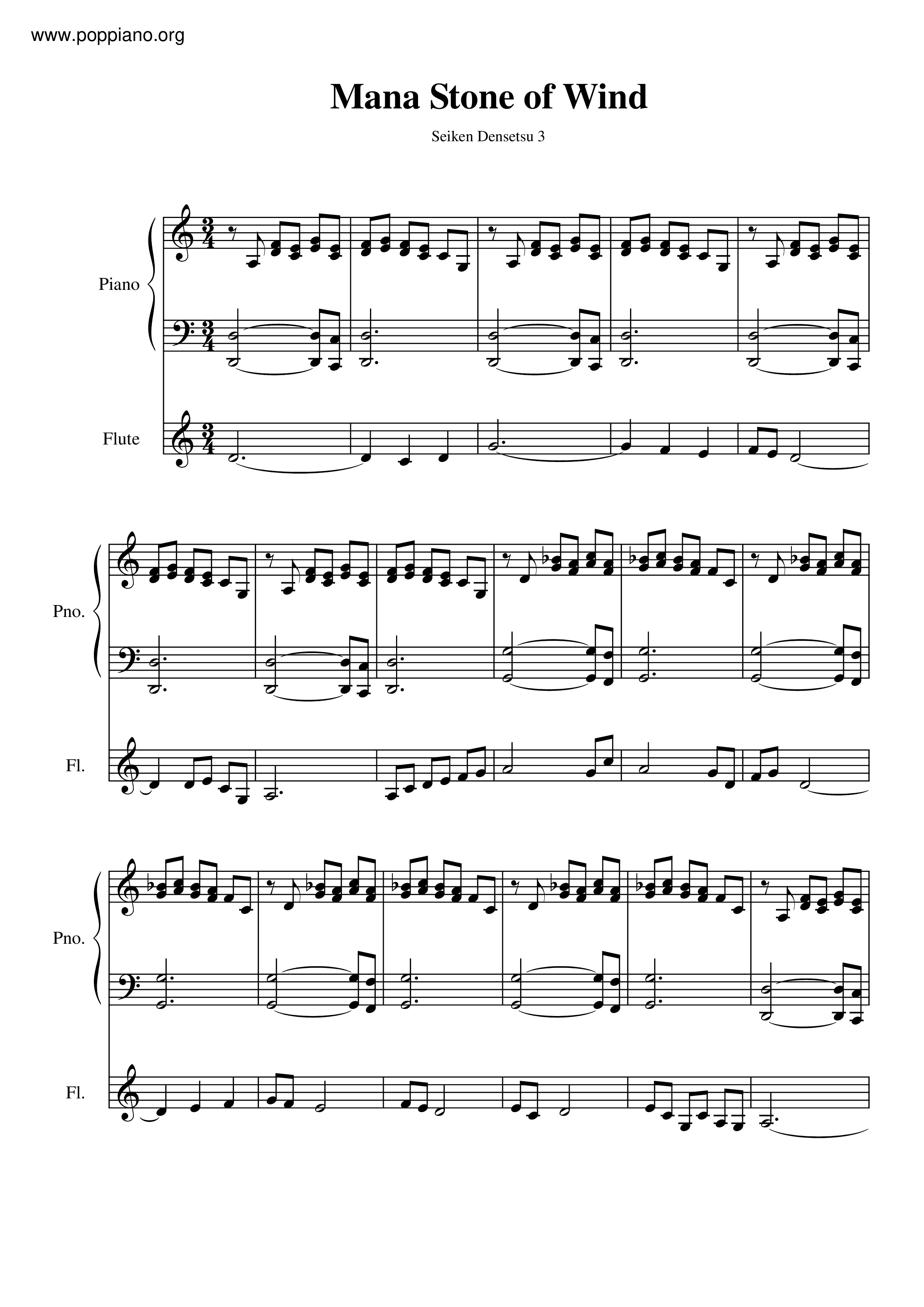 Mana Stone Of Wind Score
