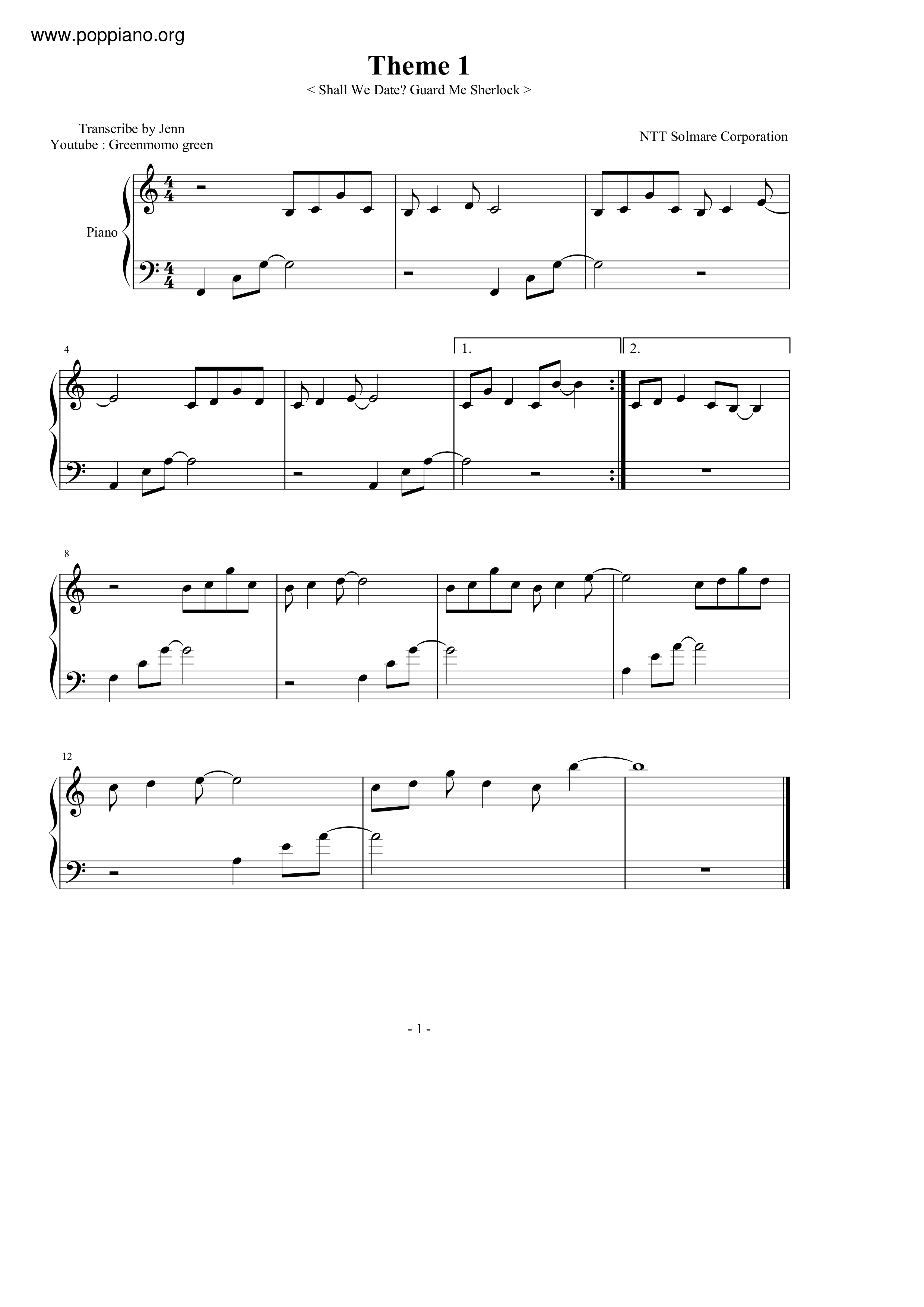 Theme 1 Score