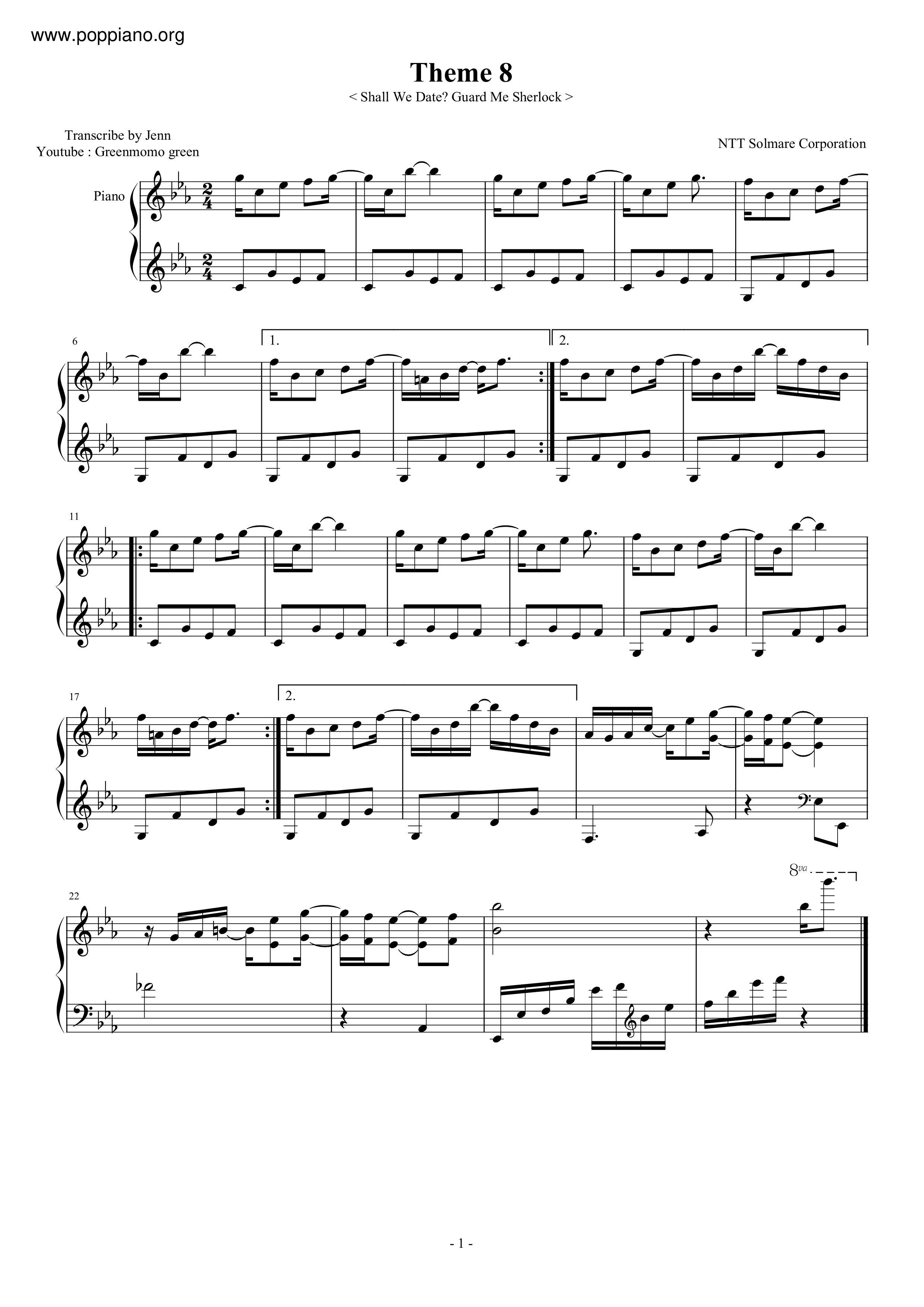 Theme 8 Score