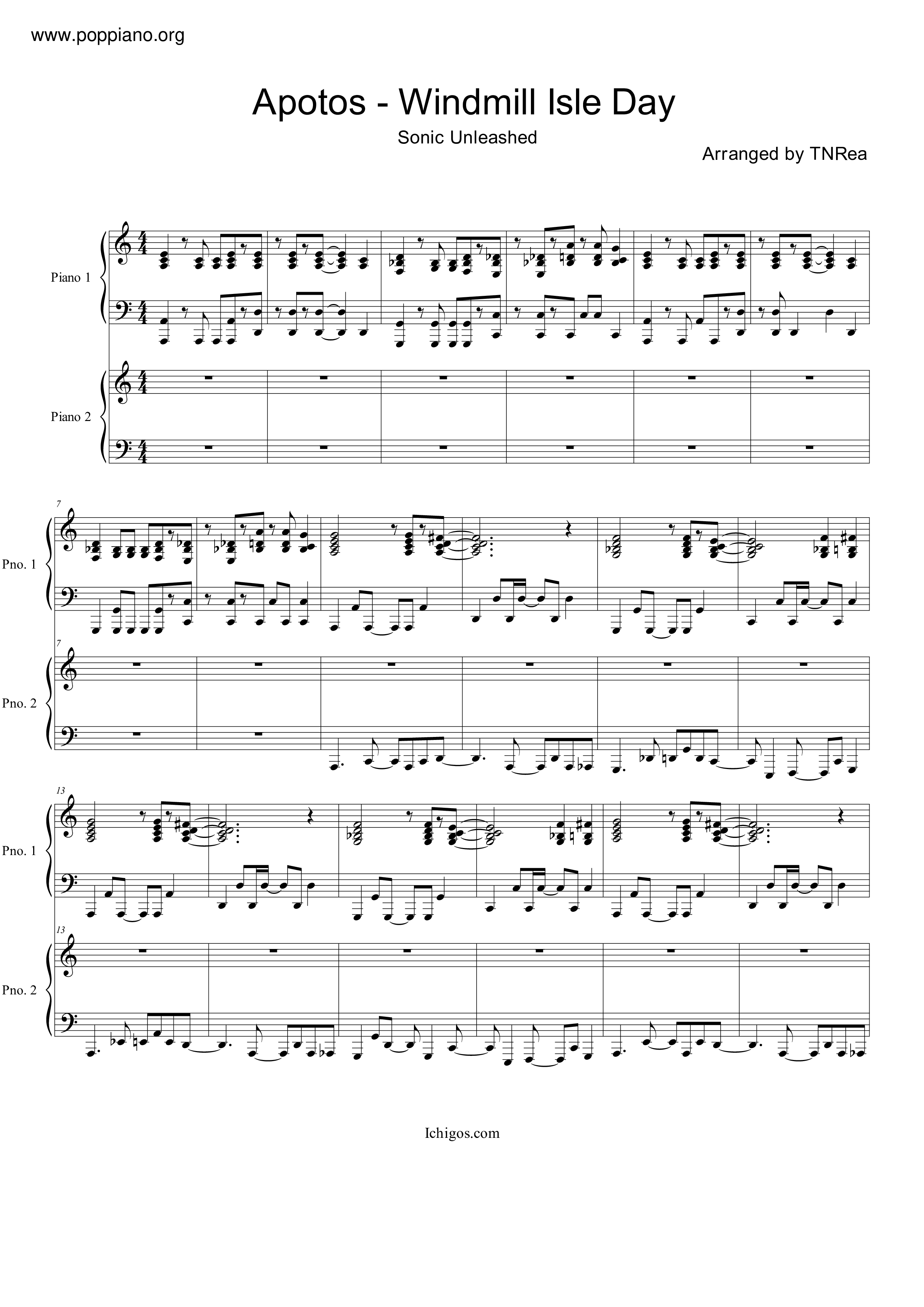 Apotos - Windmill Isle Day Score