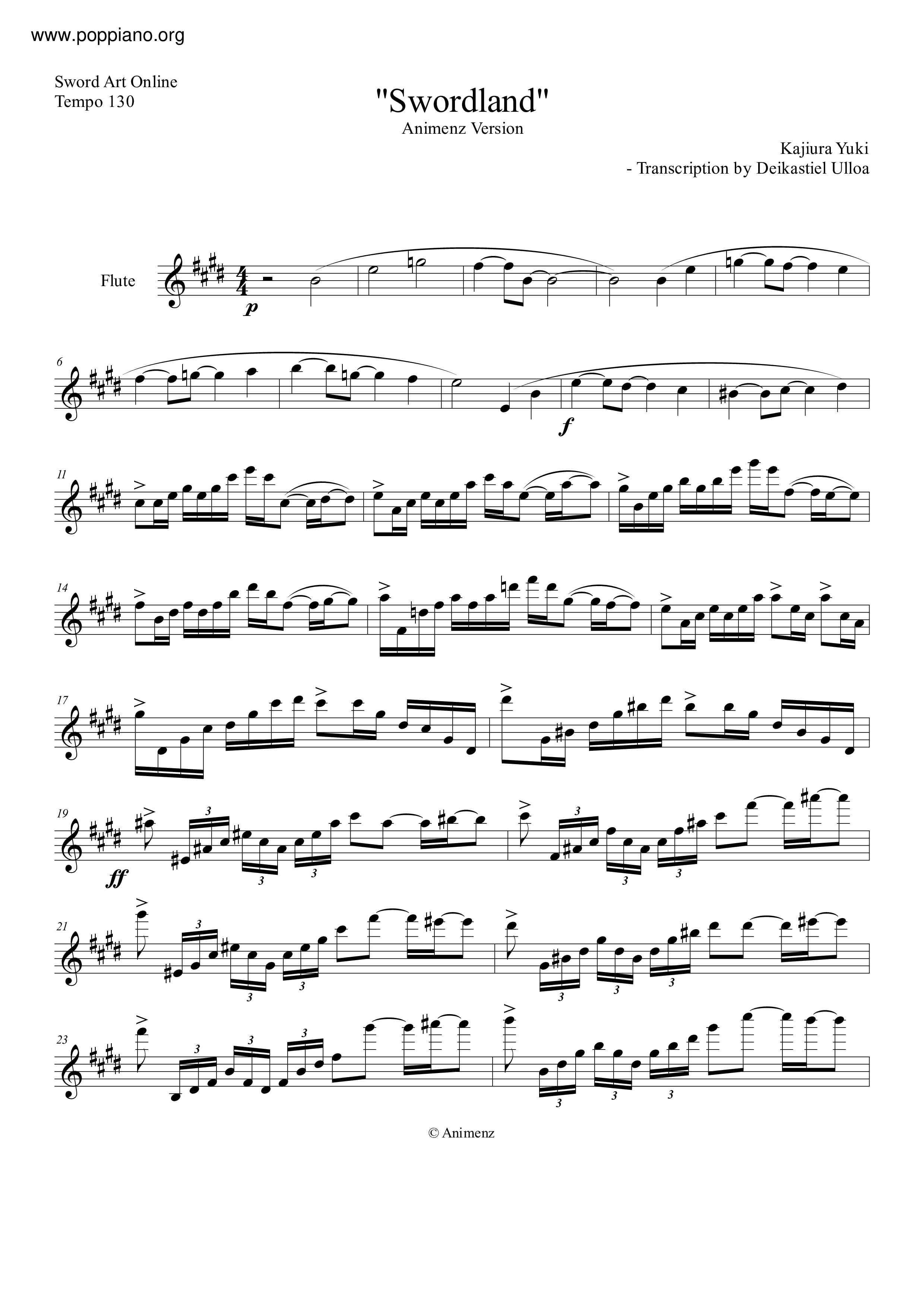 Swordland Score