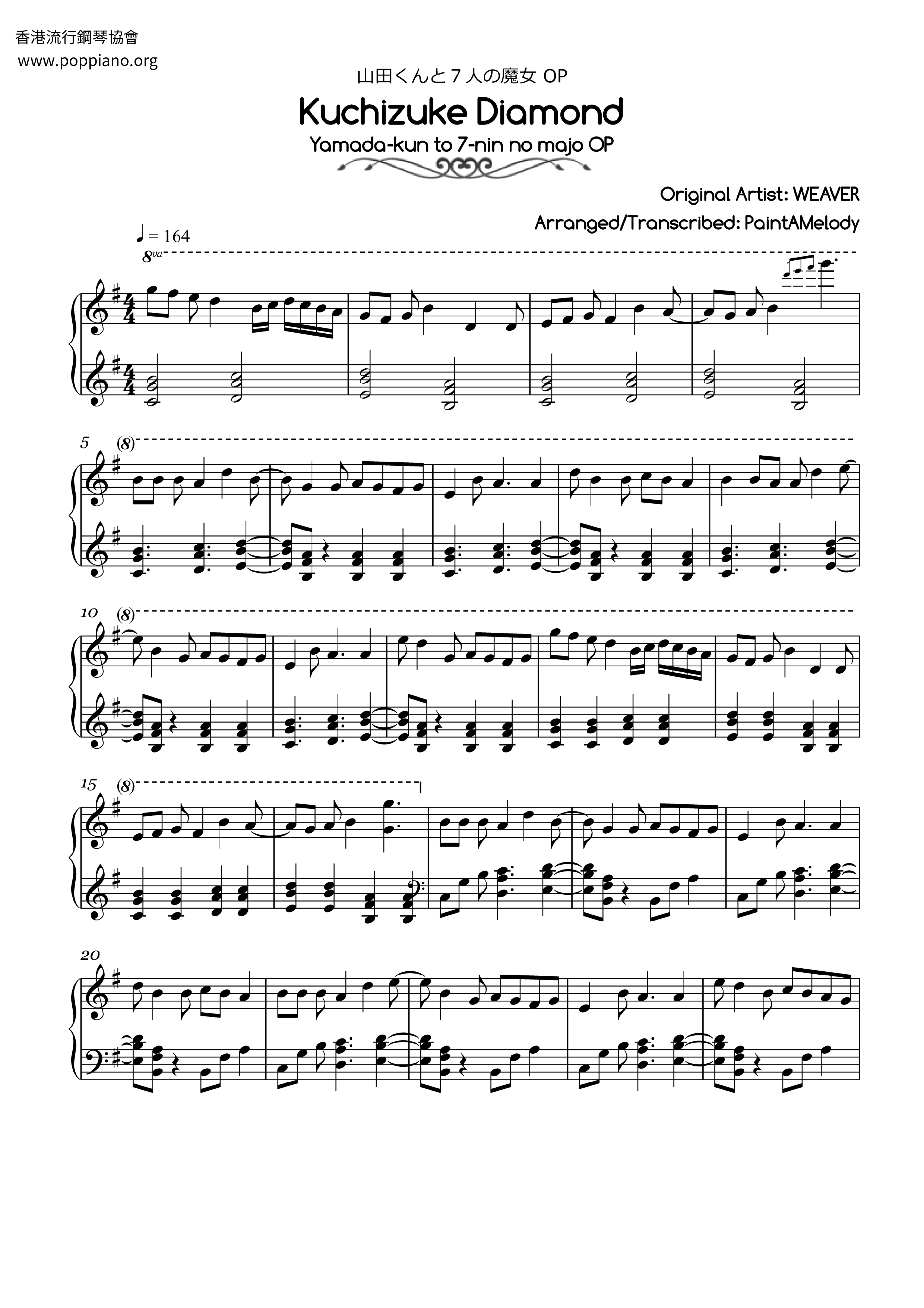 Kuchizuke Diamond Score