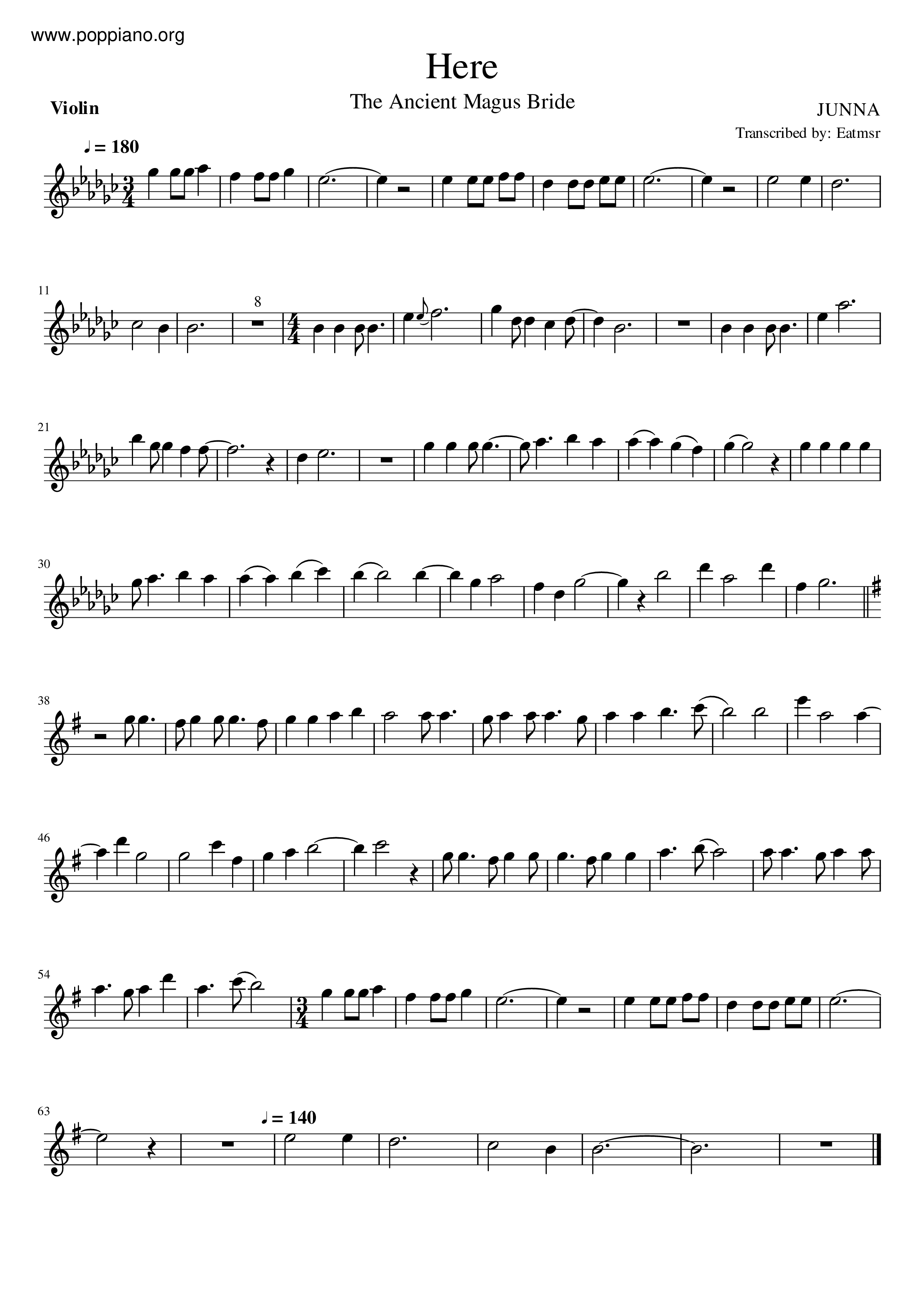 Here Score