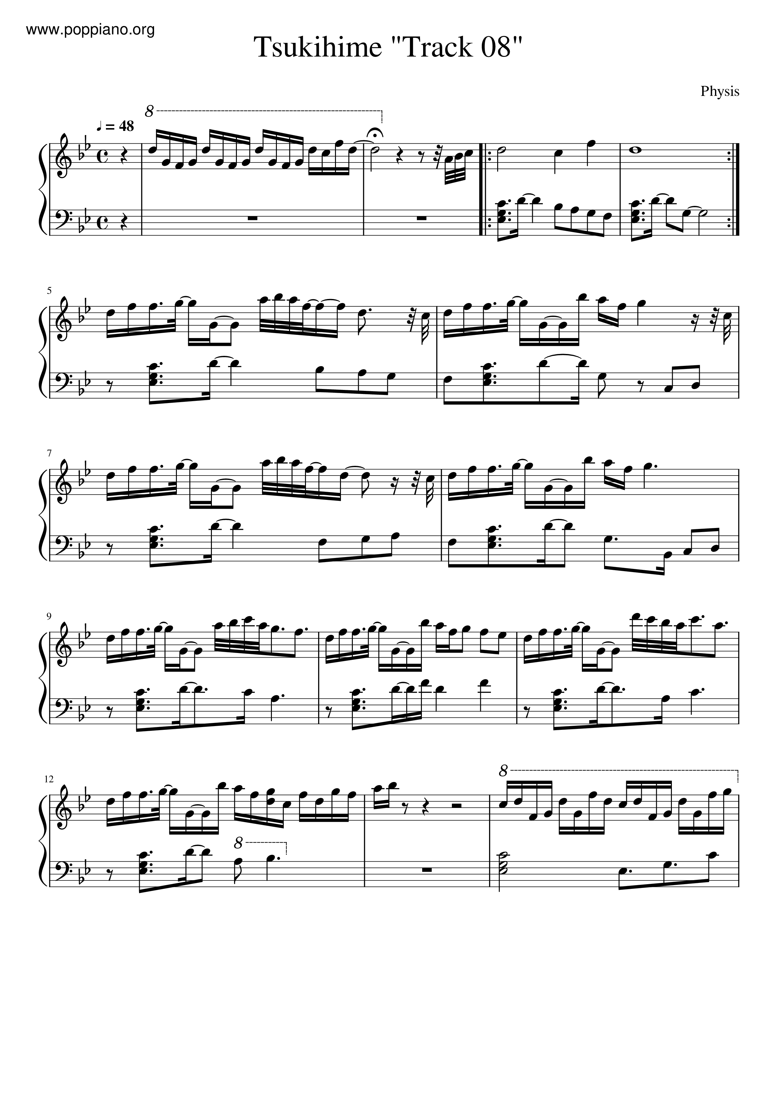 Track 08 Score