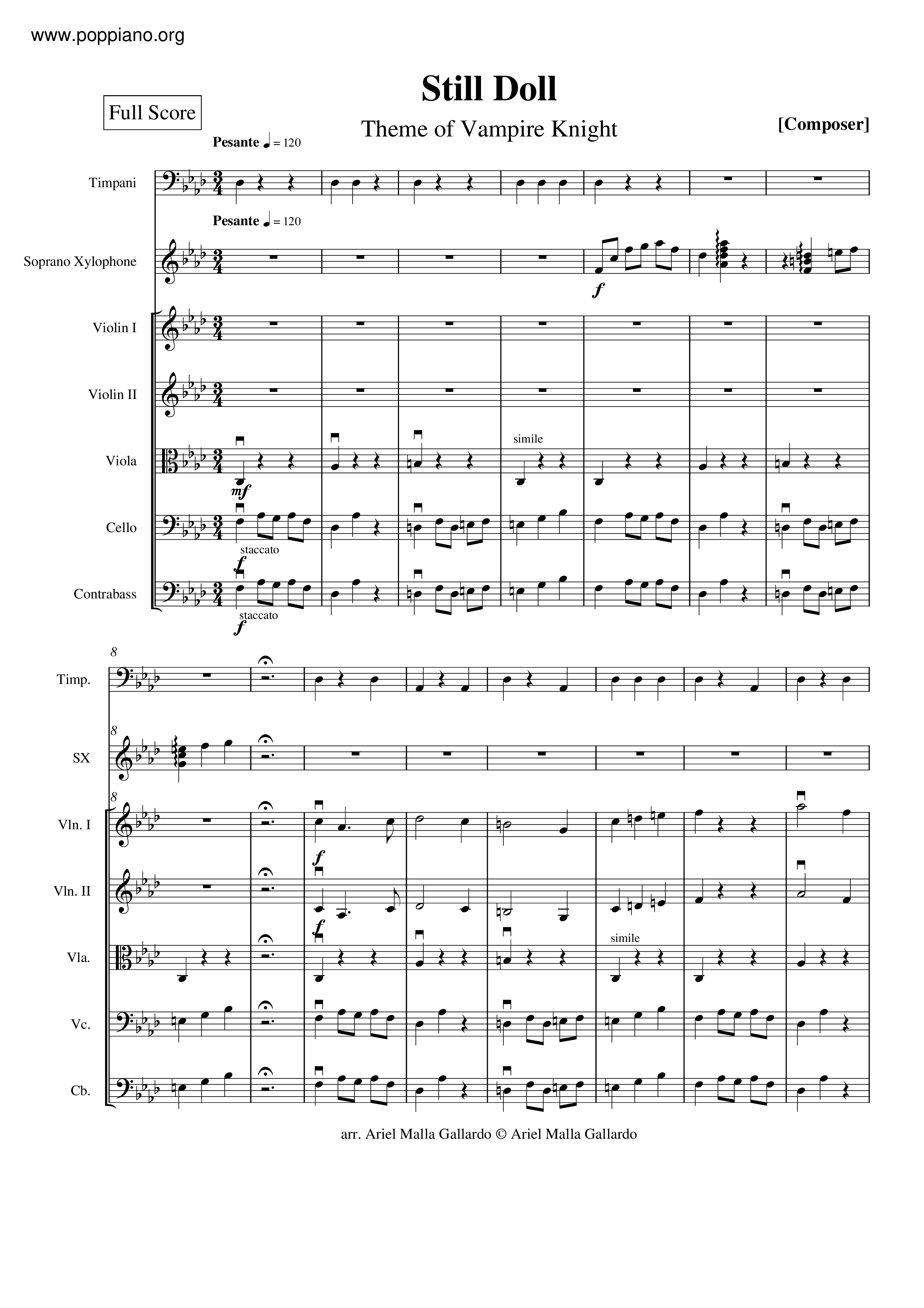 Still Doll Score