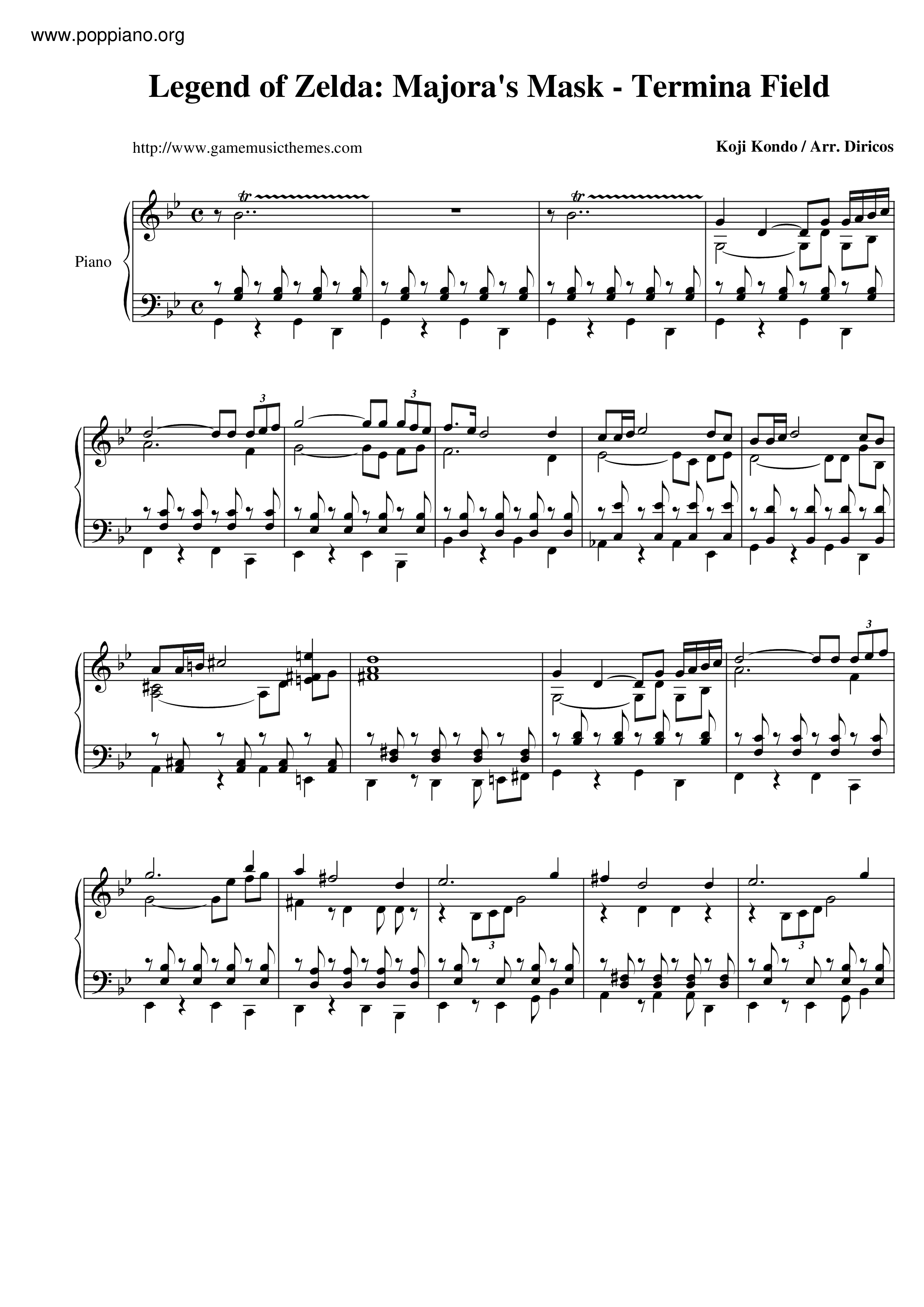 Termina Field Score