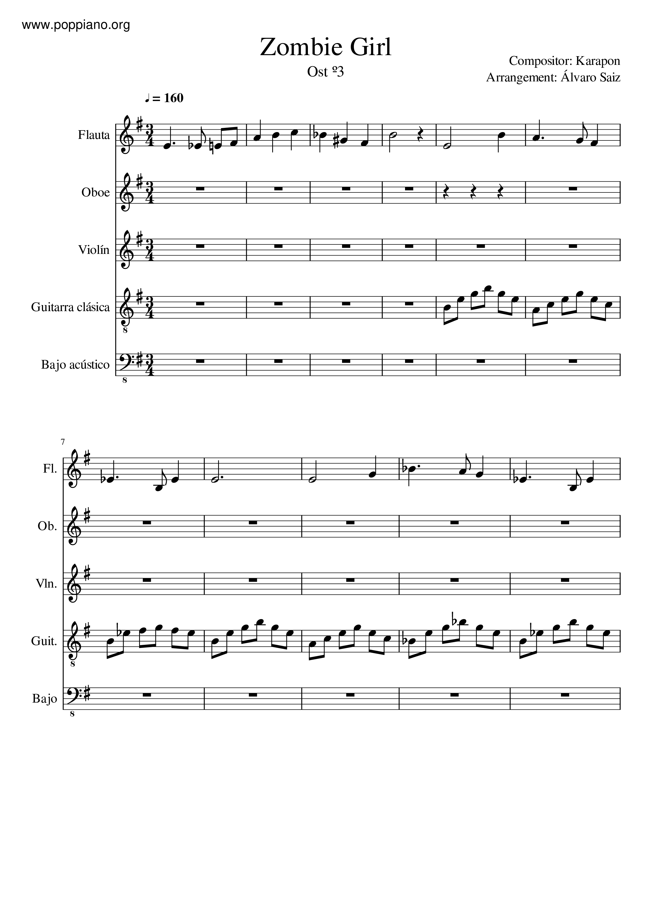 Zombie Girl Ost Score
