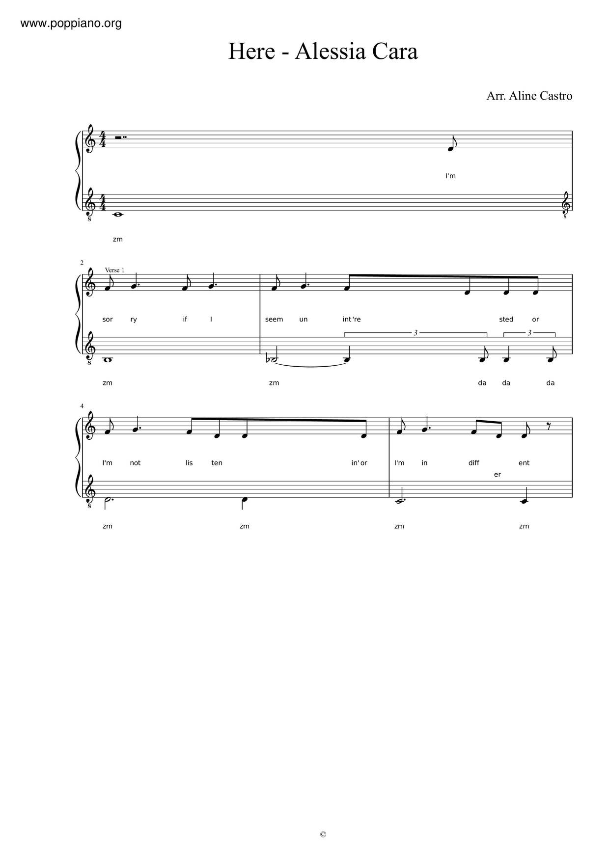 Here Score