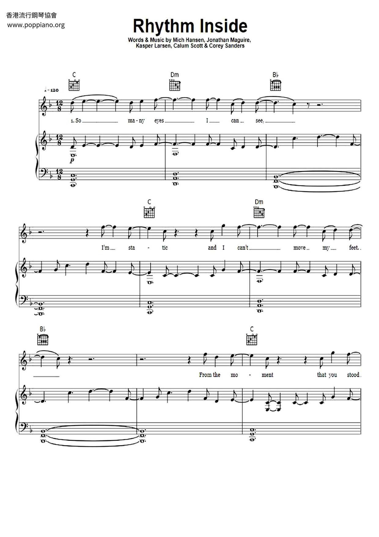 Rhythm Inside Score