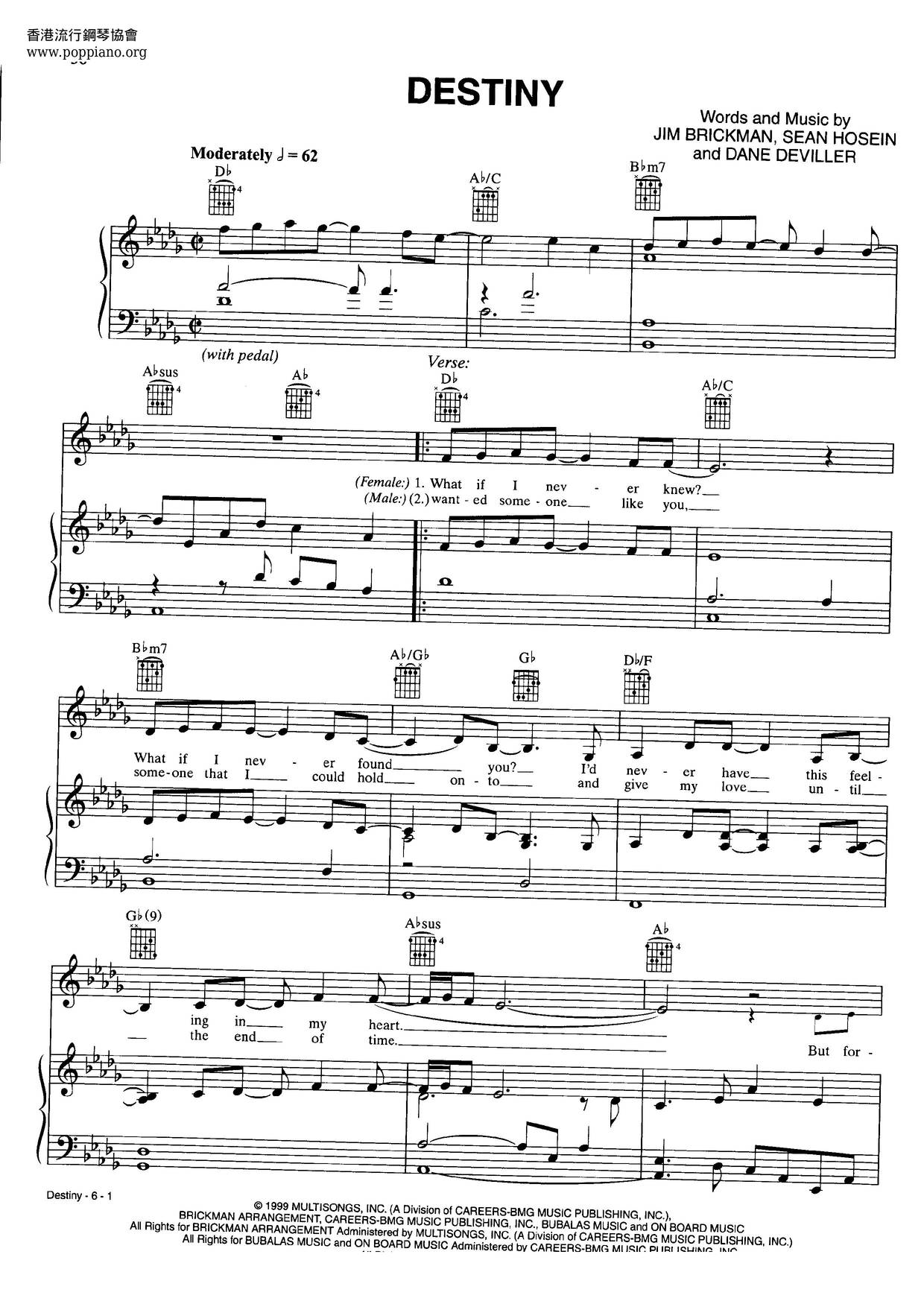 Destiny Score