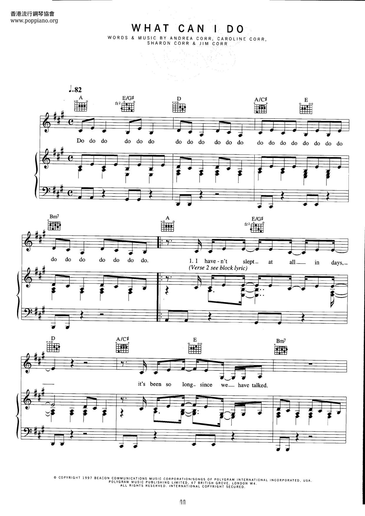 What Can I Do Score