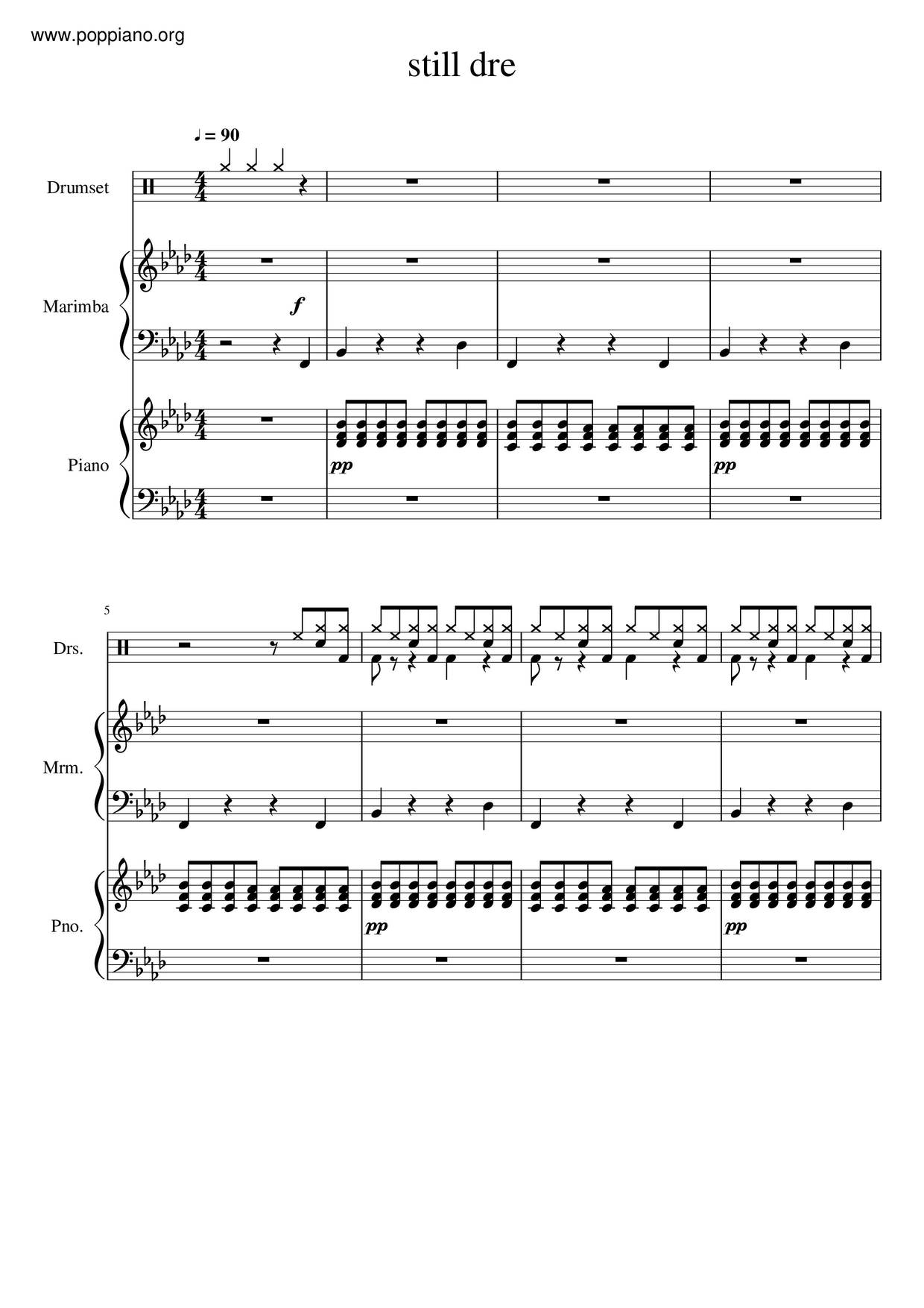 Still dr dre piano hotsell