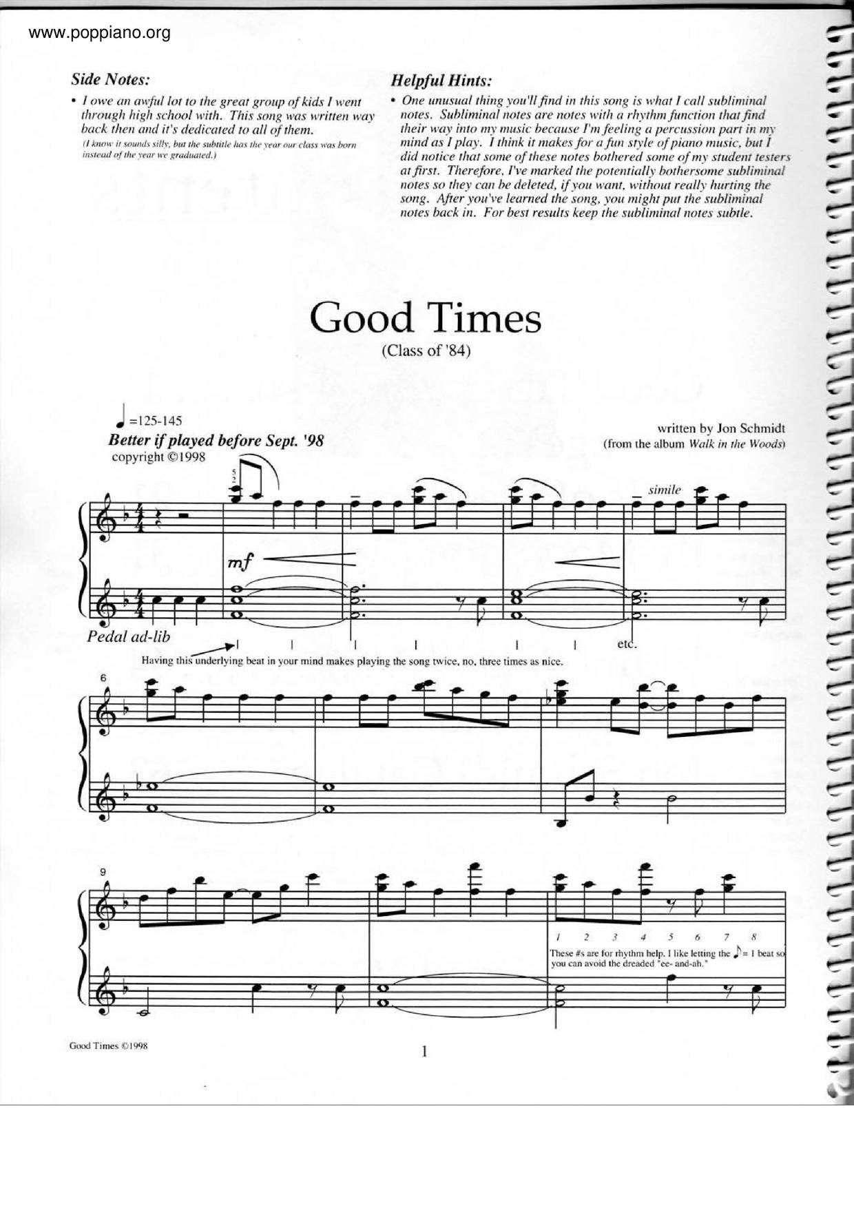 Piano Solos Ii Score