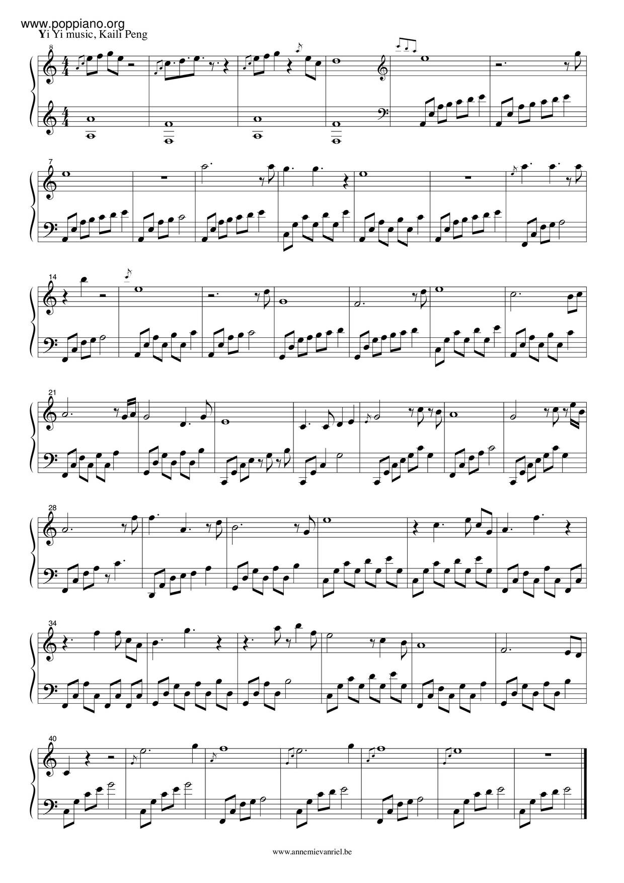 Yi Yi Score