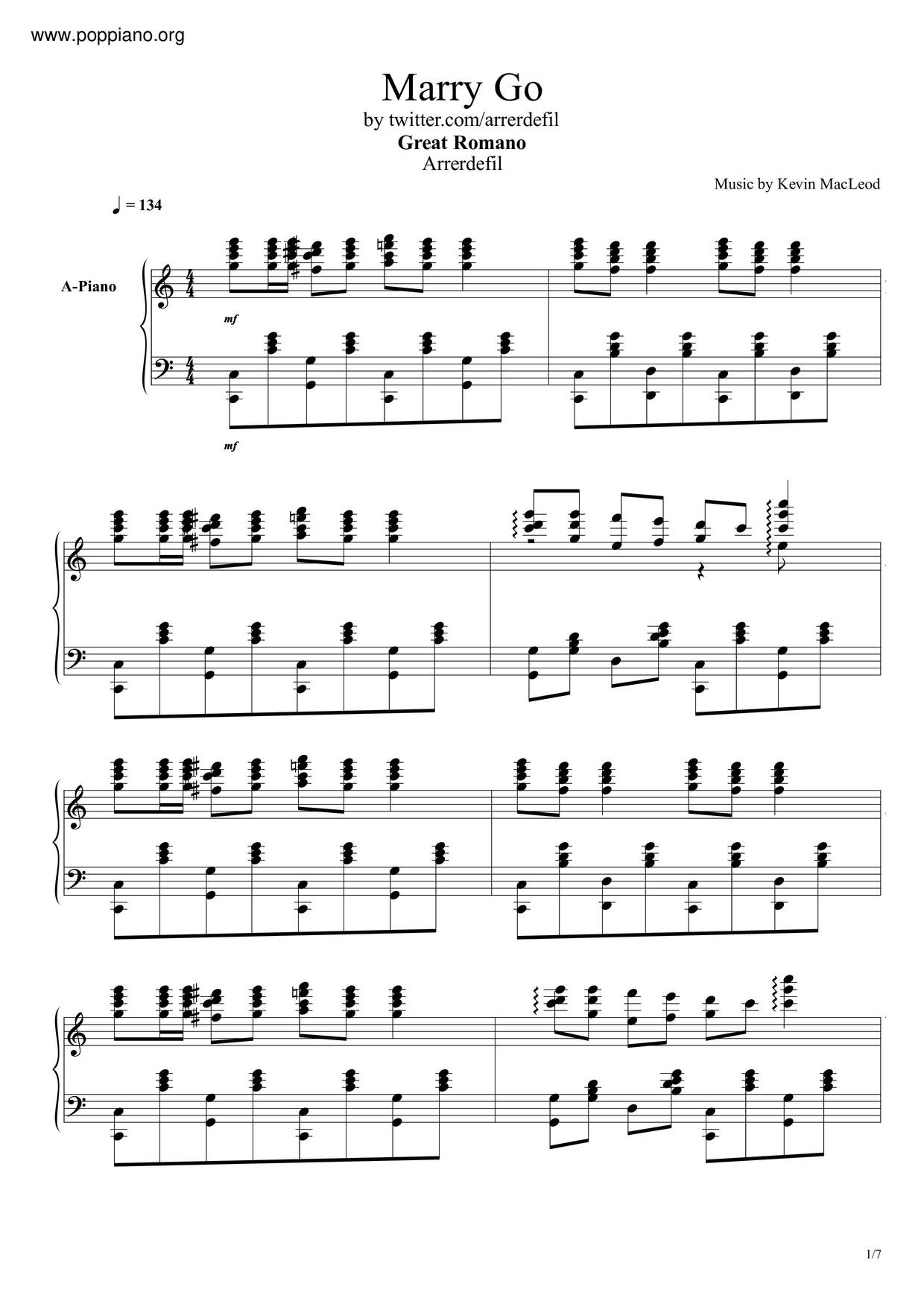 Merry Go Score