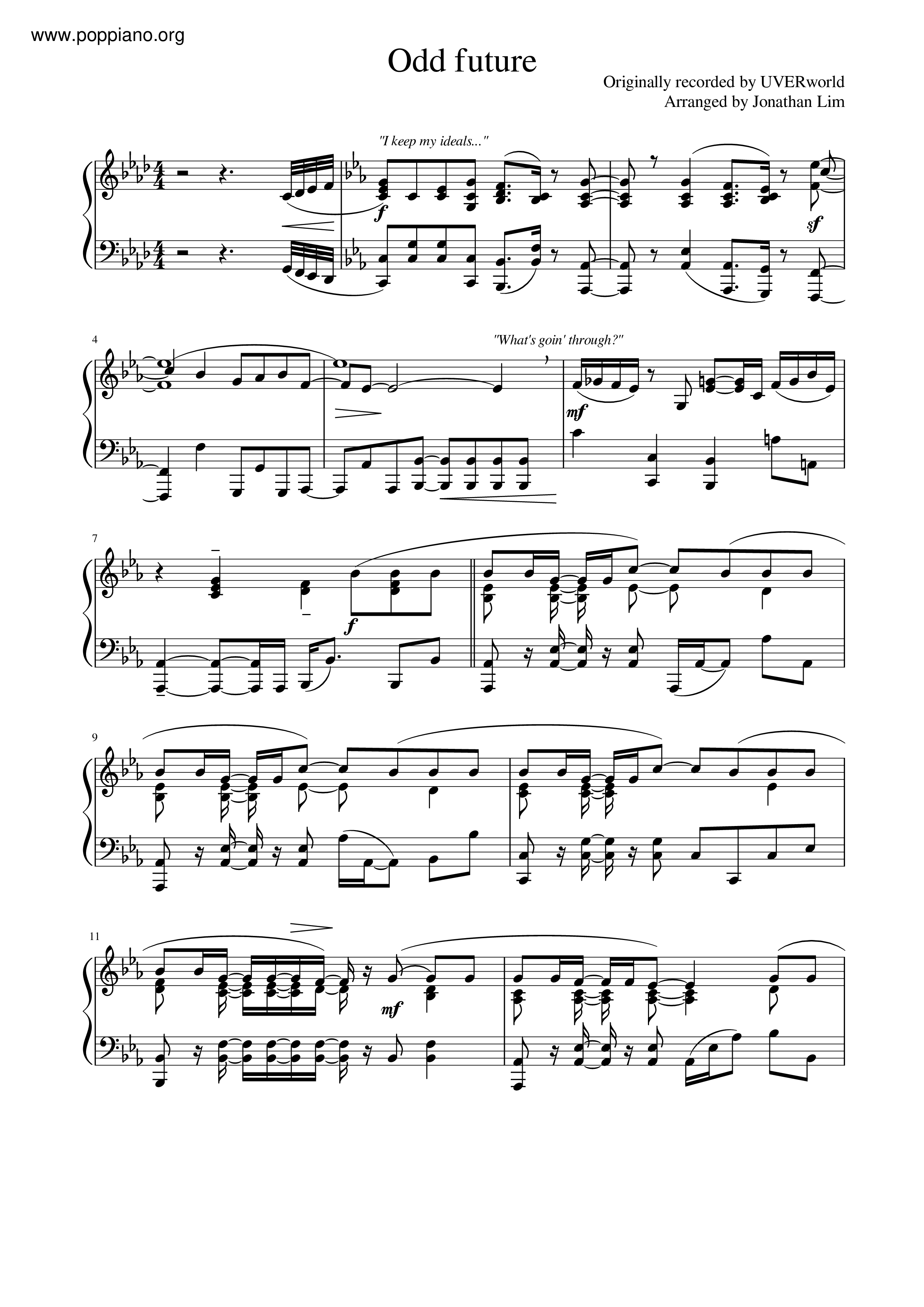 我的英雄學院第三季 - Odd Future Score