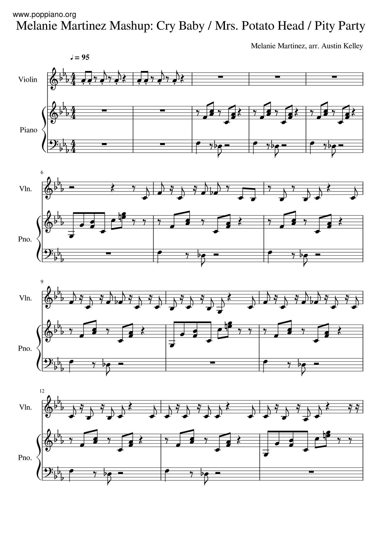 Dollhouse - Melanie Martinez sheet music for Flute download free in PDF or  MIDI