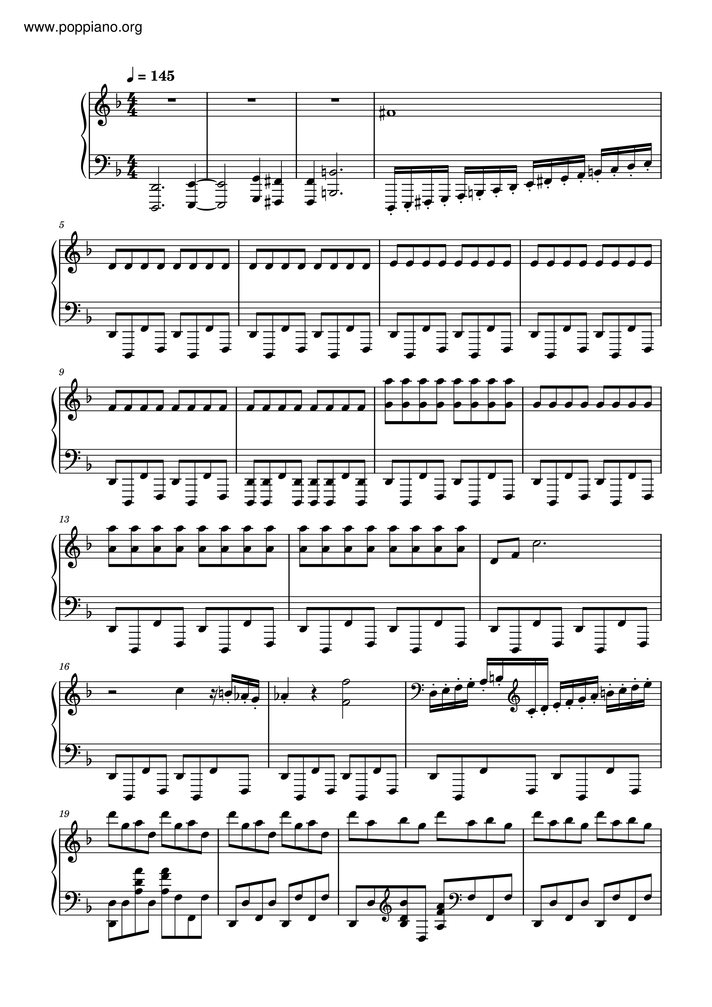 Death Note - Low Of Solipsism Score