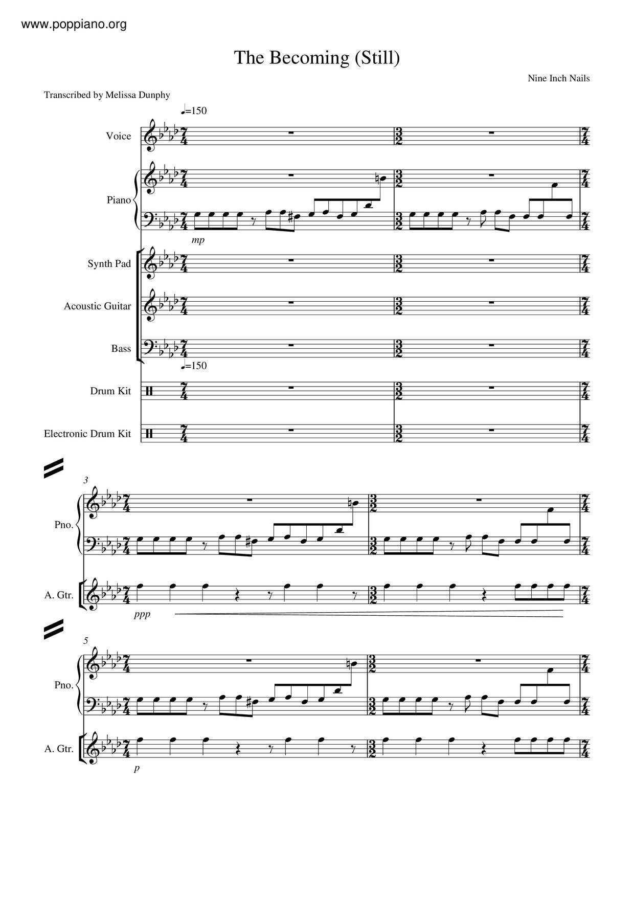 The Becoming Score