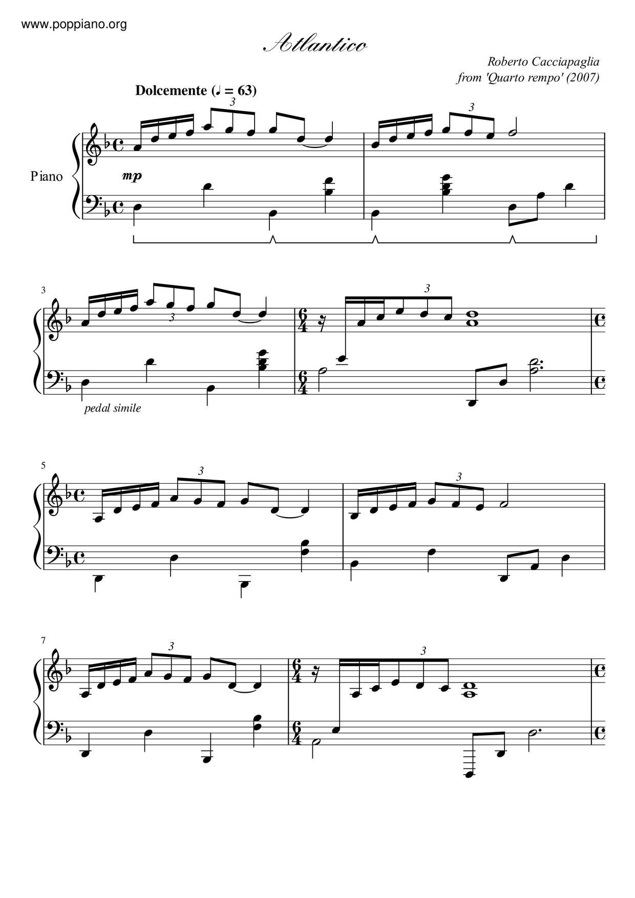 Atlantico Score