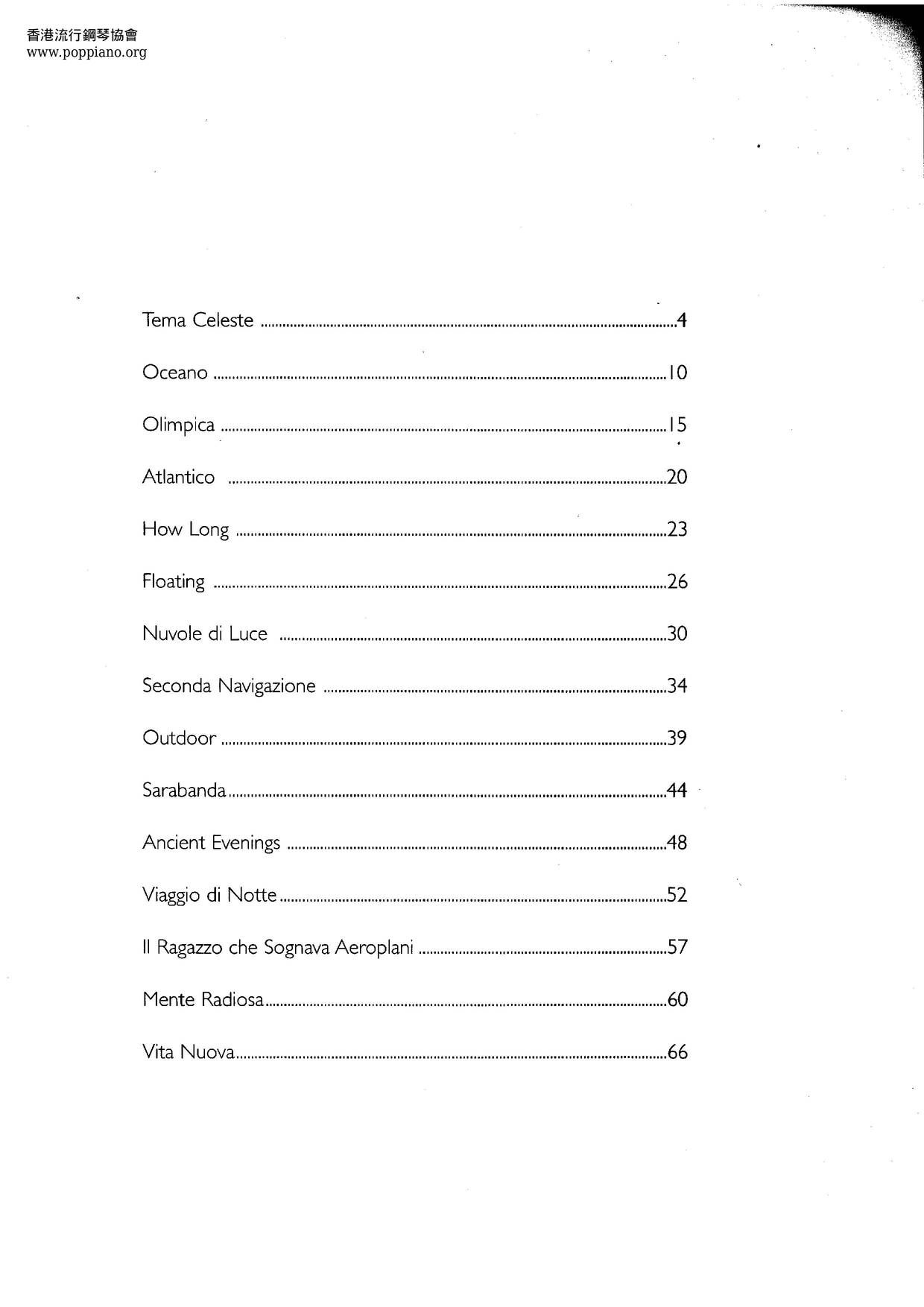 Quarto Tempo Book 70 Pages Score