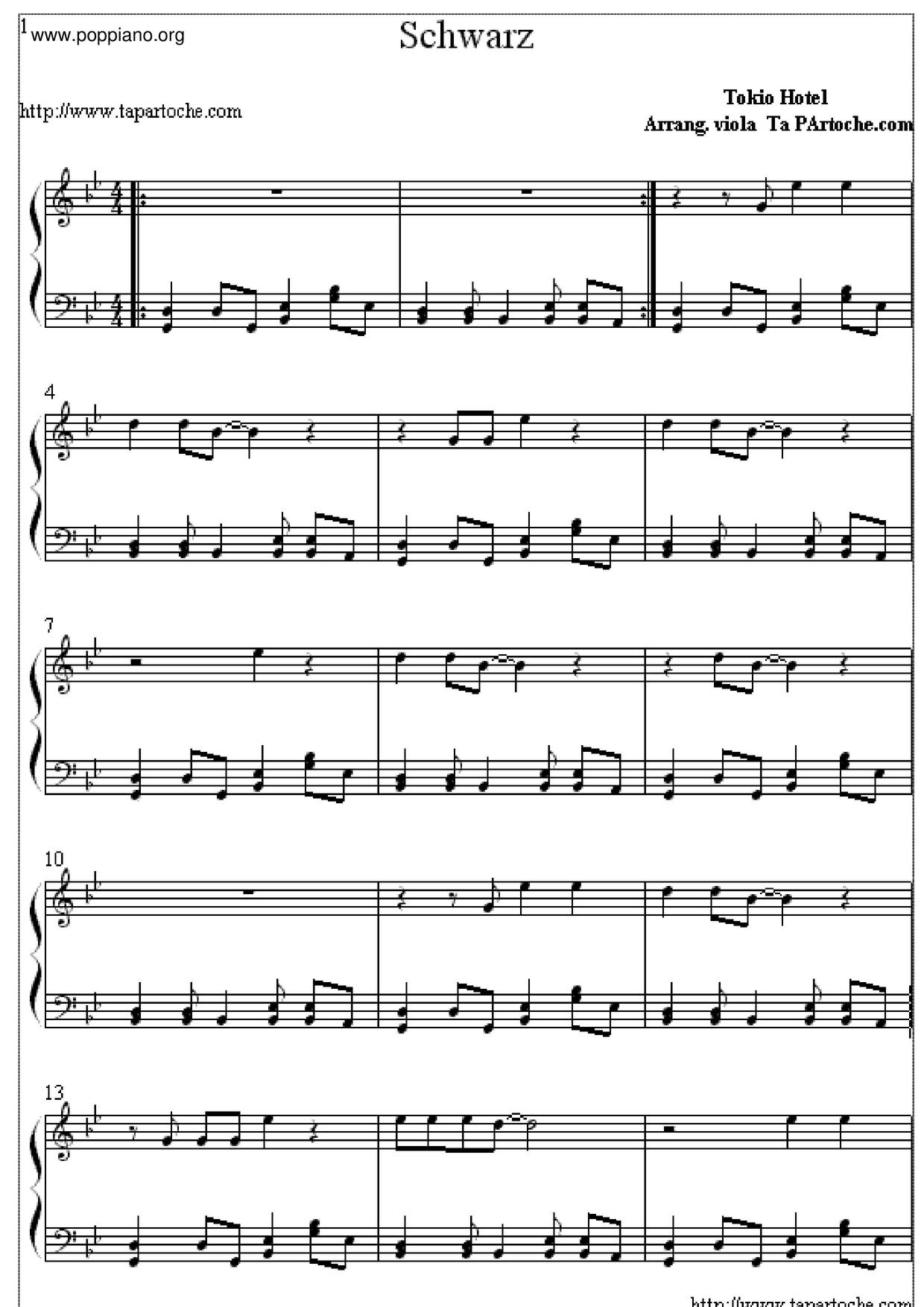 Schwarz Score