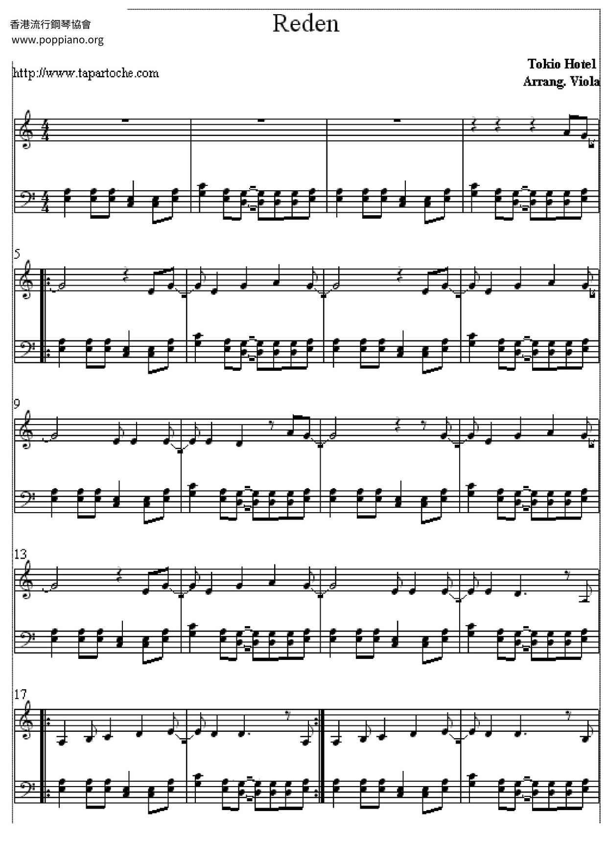 Reden Score